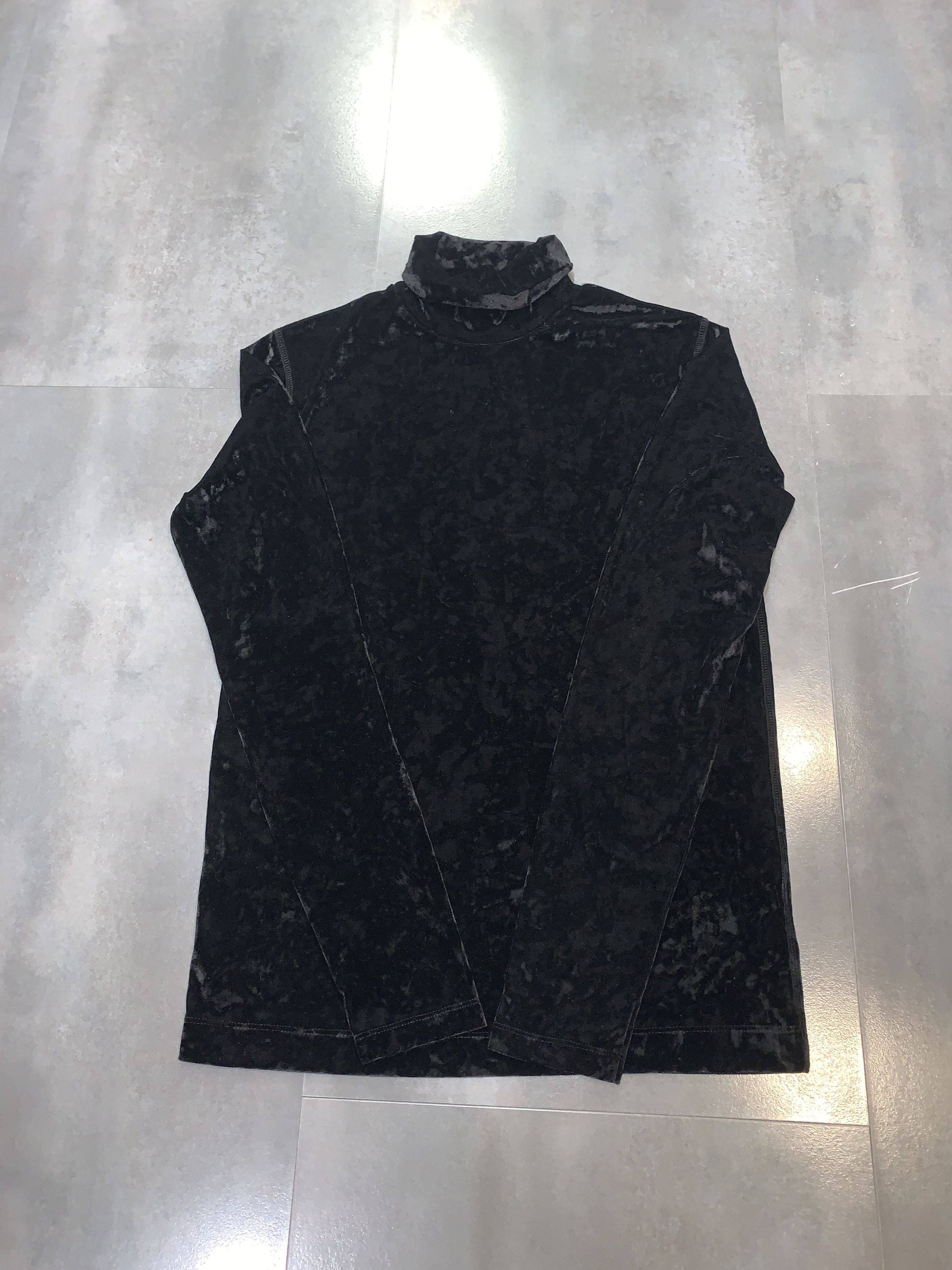 Dries Van Noten AW20 Dries Van Noten Floral Velour Turtleneck Sweater Size US S / EU 44-46 / 1 - 11 Thumbnail