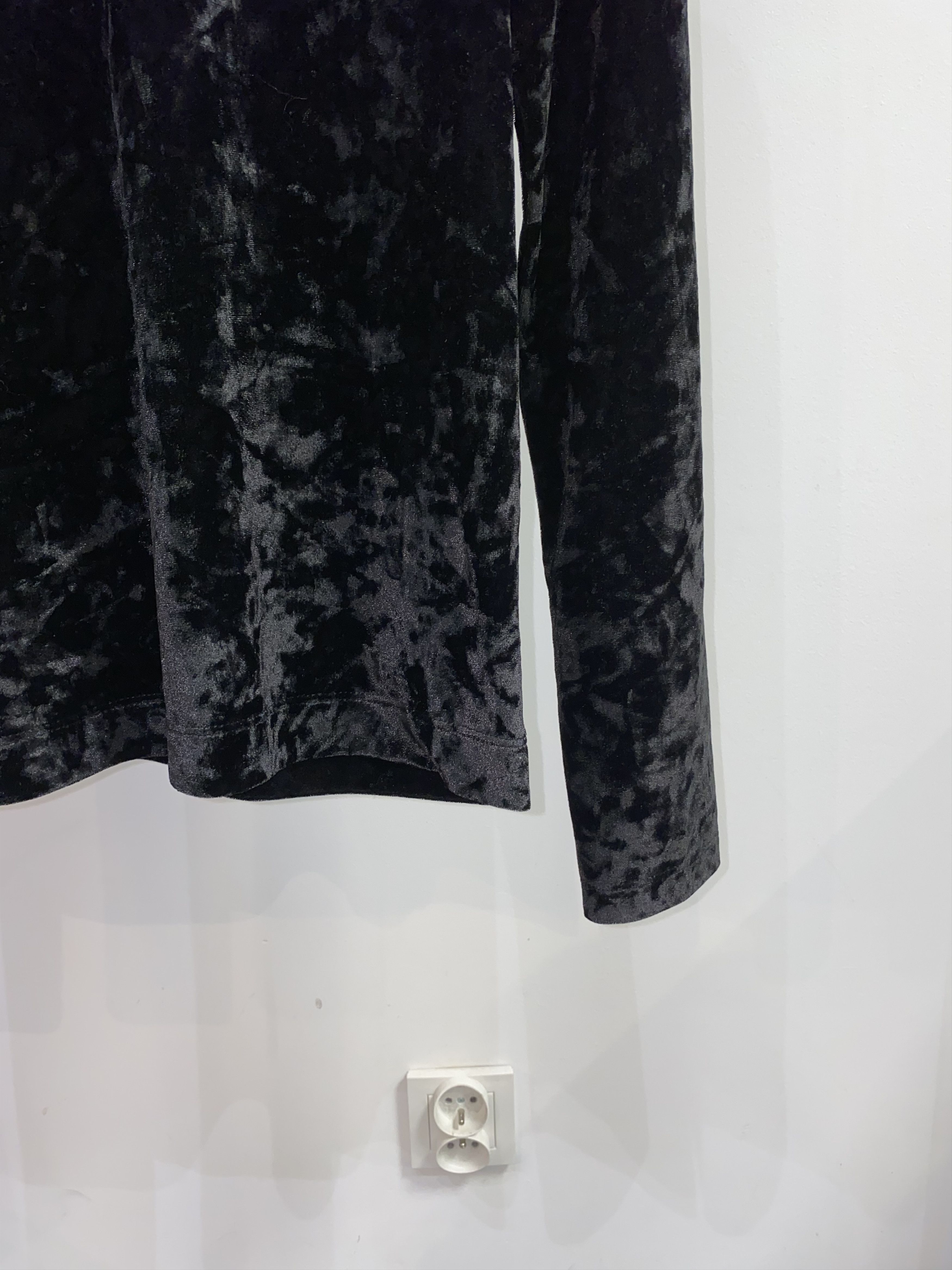 Dries Van Noten AW20 Dries Van Noten Floral Velour Turtleneck Sweater Size US S / EU 44-46 / 1 - 7 Thumbnail