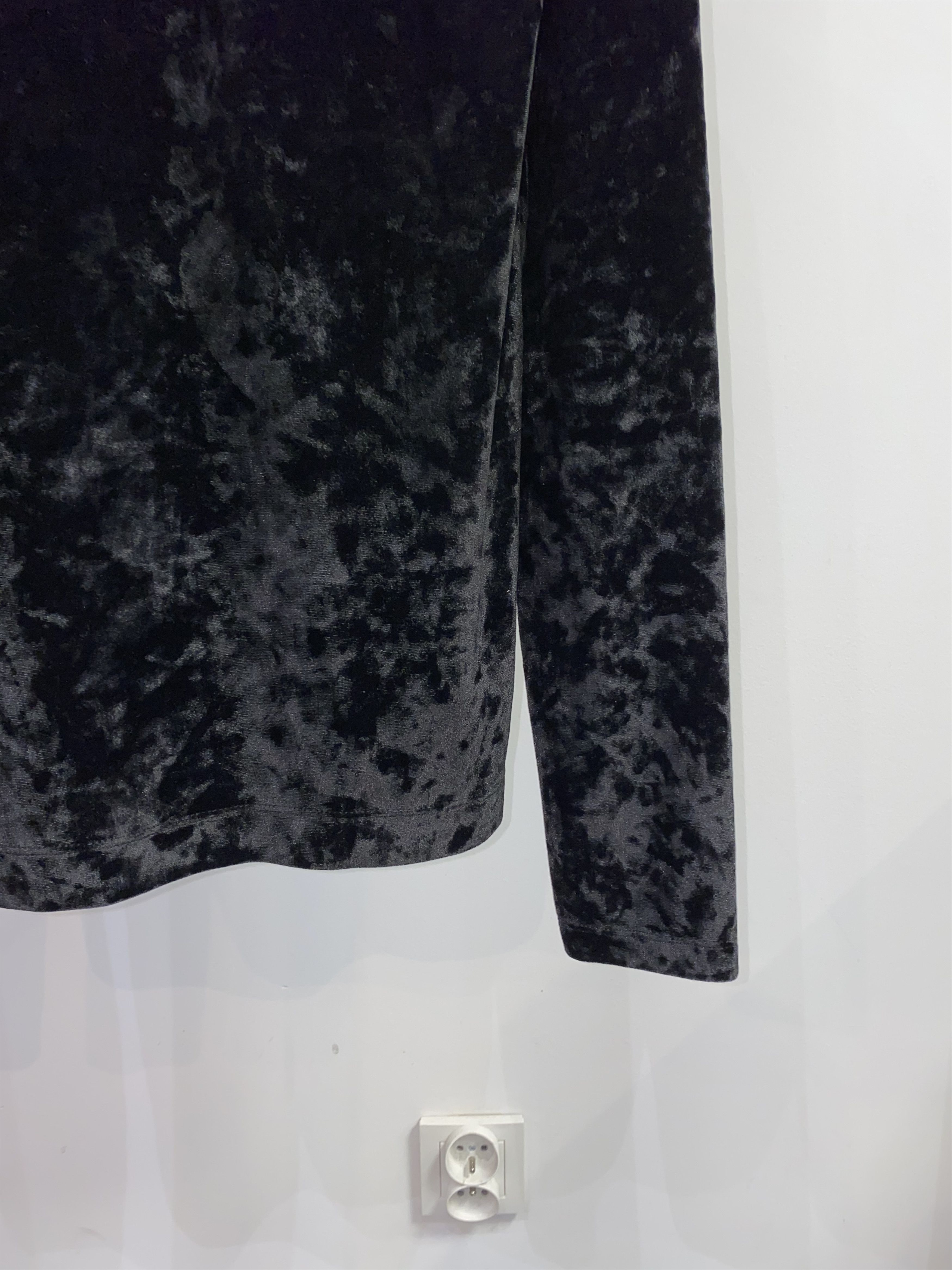 Dries Van Noten AW20 Dries Van Noten Floral Velour Turtleneck Sweater Size US S / EU 44-46 / 1 - 10 Thumbnail