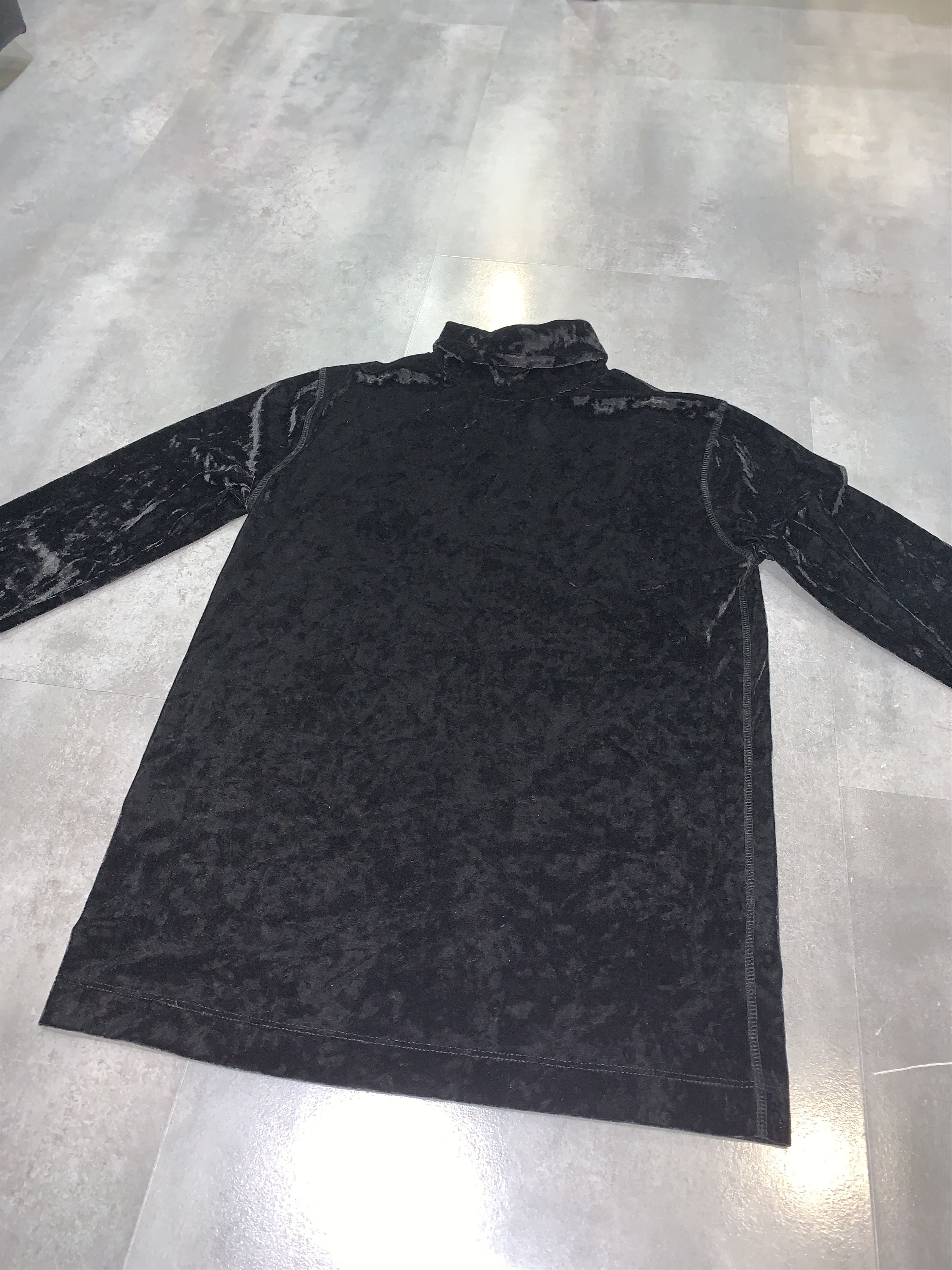 Dries Van Noten AW20 Dries Van Noten Floral Velour Turtleneck Sweater Size US S / EU 44-46 / 1 - 12 Thumbnail