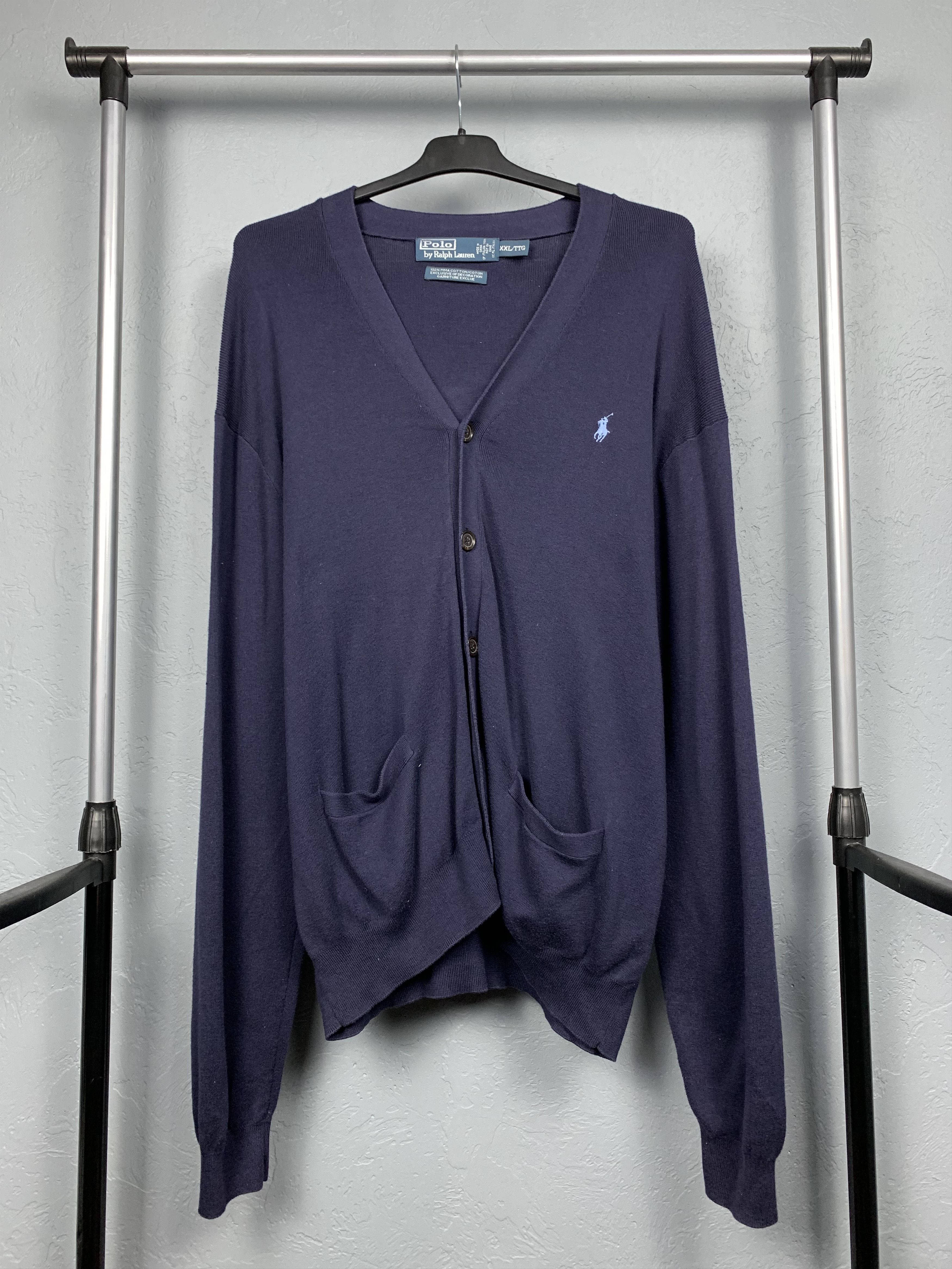 Polo Ralph Lauren Polo Ralph Lauren Vintage Mens Cardigan Size US XXL / EU 58 / 5 - 1 Thumbnail