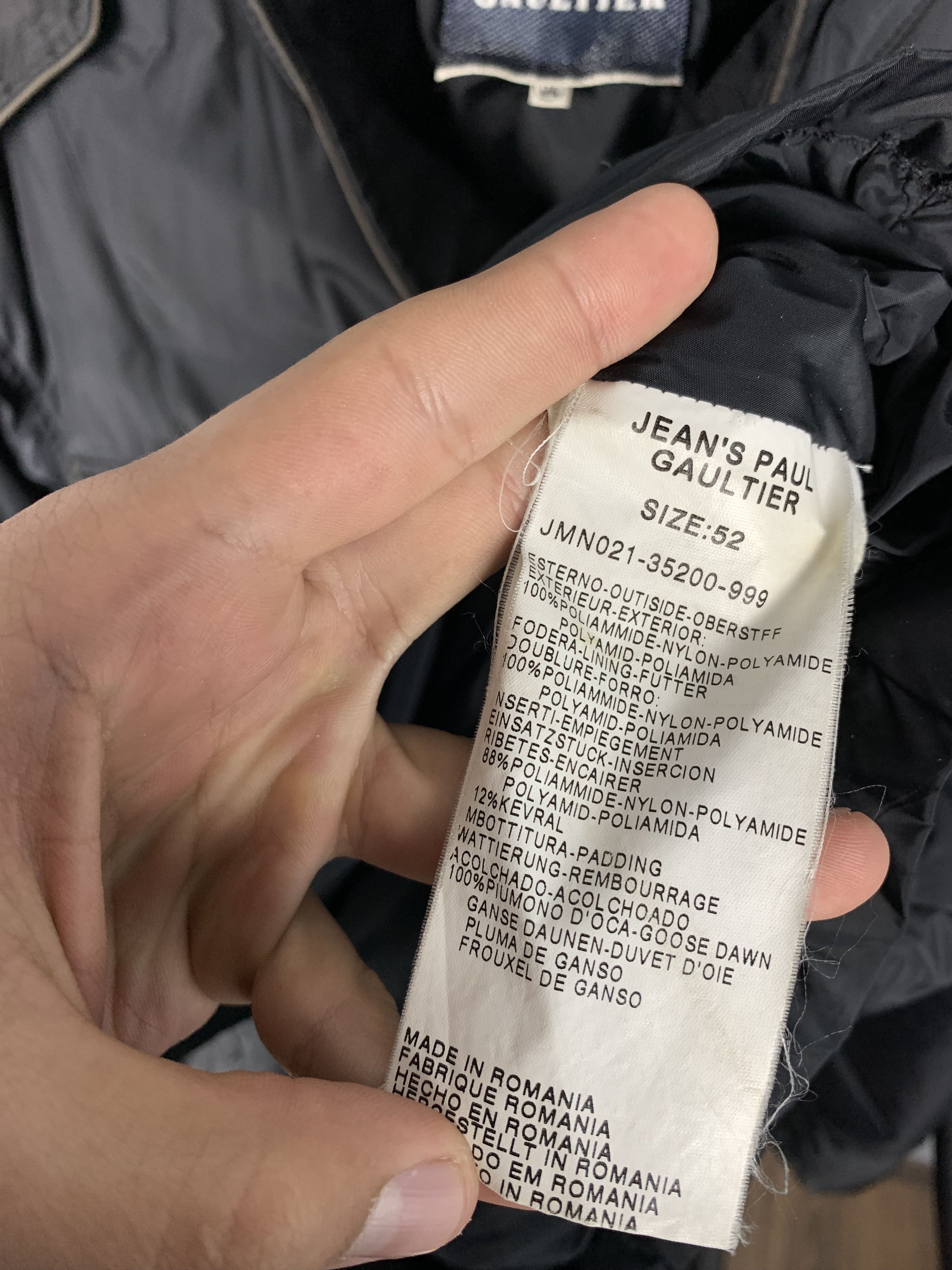 Jean Paul Gaultier Jean Paul Gaultier Vintage Mens Nylon Multi Pockets Jacket Size US L / EU 52-54 / 3 - 5 Thumbnail