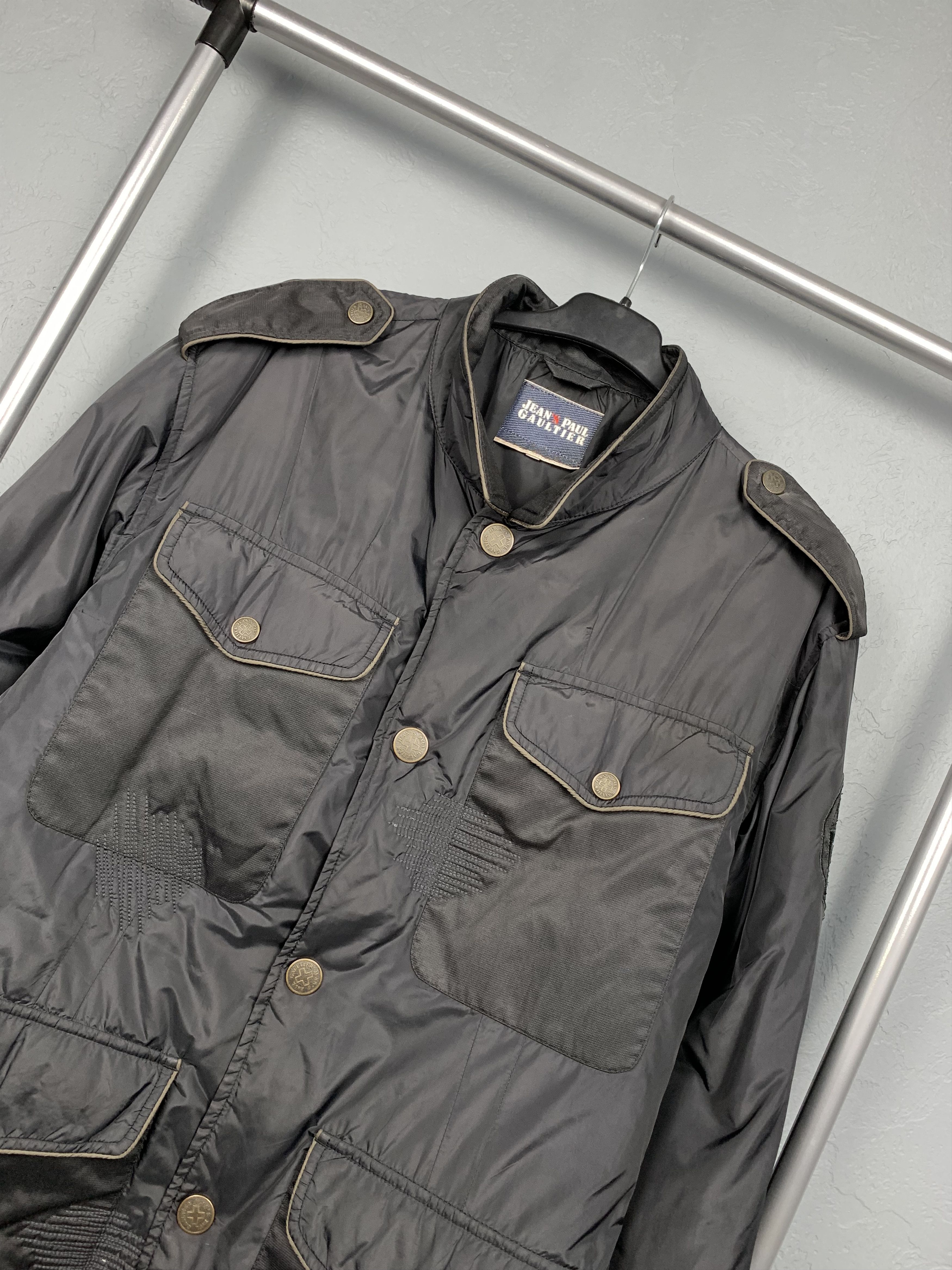 Jean Paul Gaultier Jean Paul Gaultier Vintage Mens Nylon Multi Pockets Jacket Size US L / EU 52-54 / 3 - 2 Thumbnail