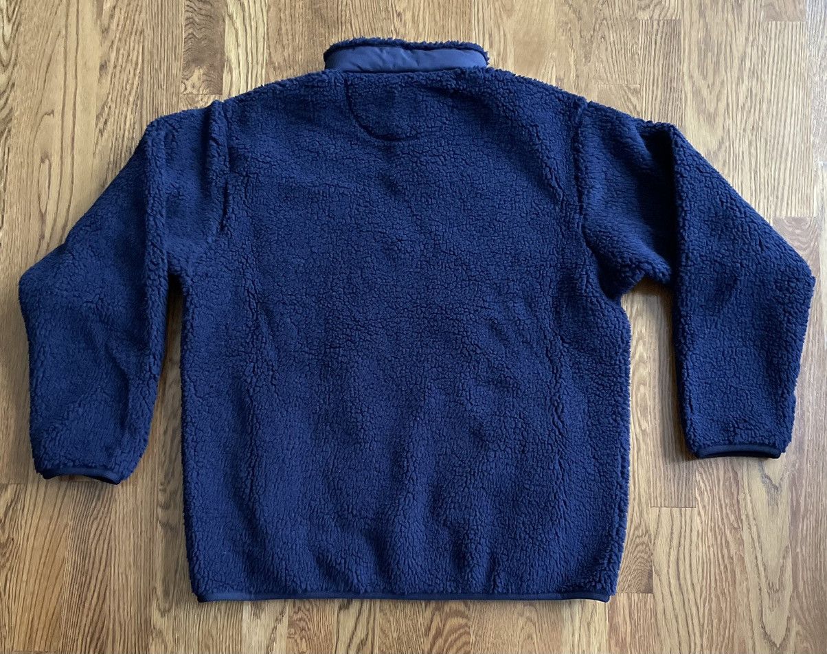 Uniqlo × White Mountaineering Medium Navy Fleece Oversized Long-Sleeve Pullover Jacket Size US M / EU 48-50 / 2 - 3 Thumbnail