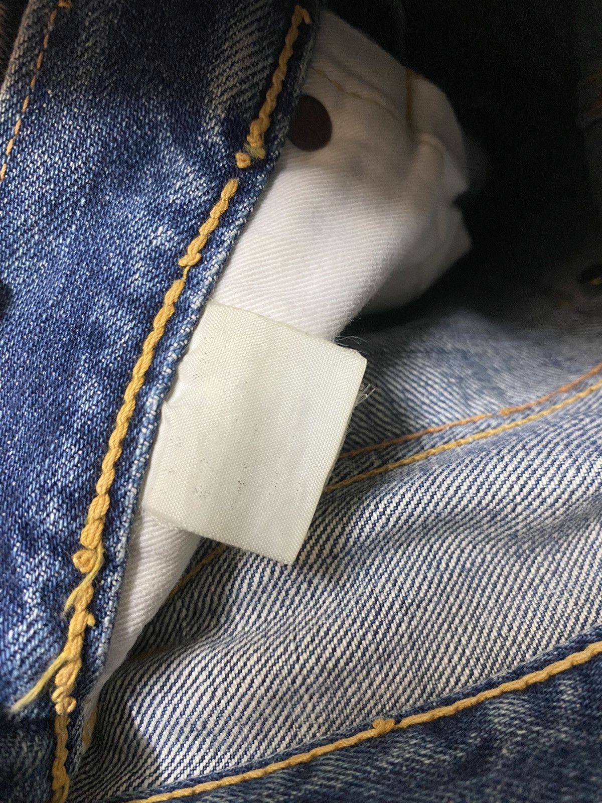 Evisu × Japanese Brand Vintage Evisu Daicock Japan Cinch Back Selvedge Denim Pants Size US 29 - 8 Thumbnail