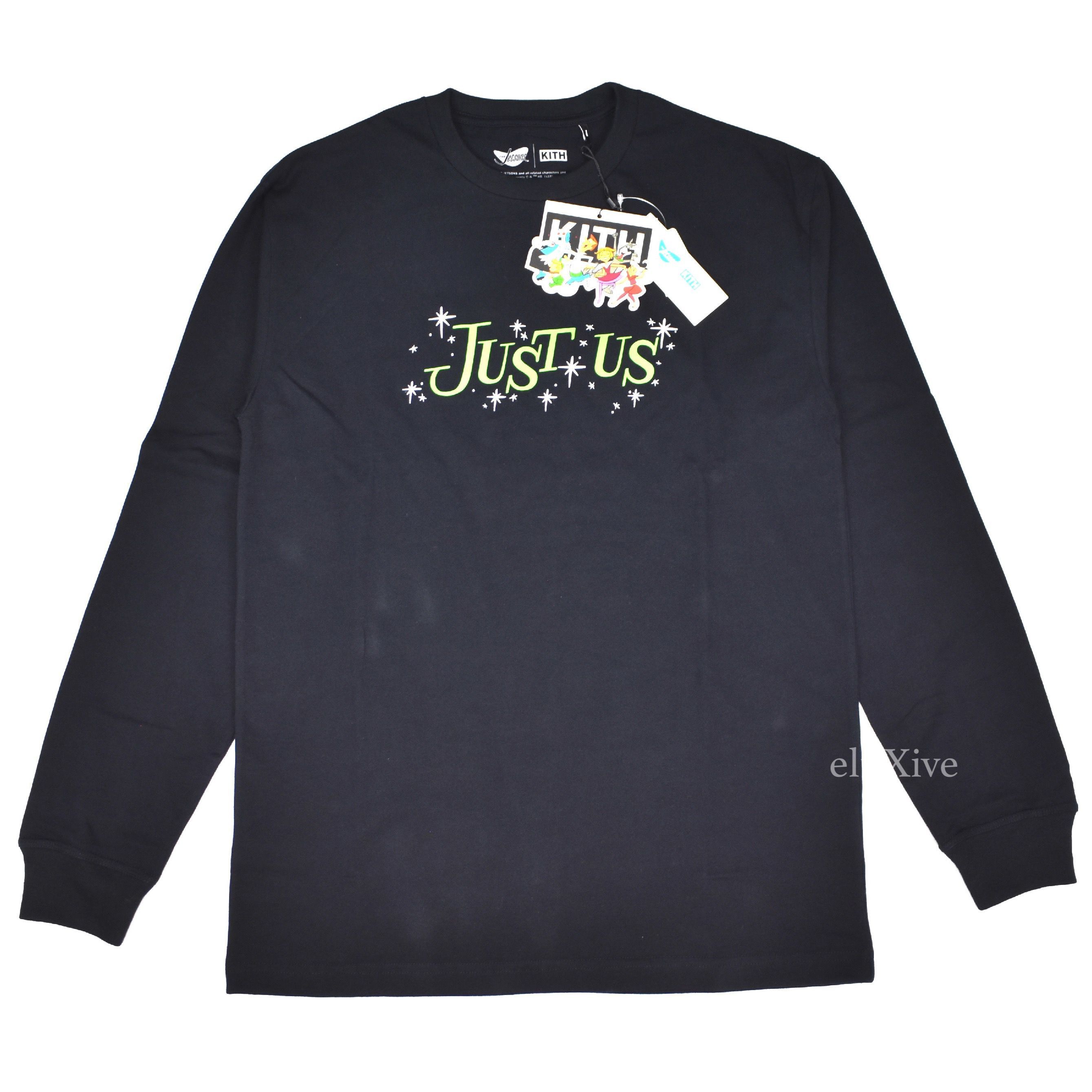 Kith Kith Begonia Floral Serif Logo Tee | Grailed