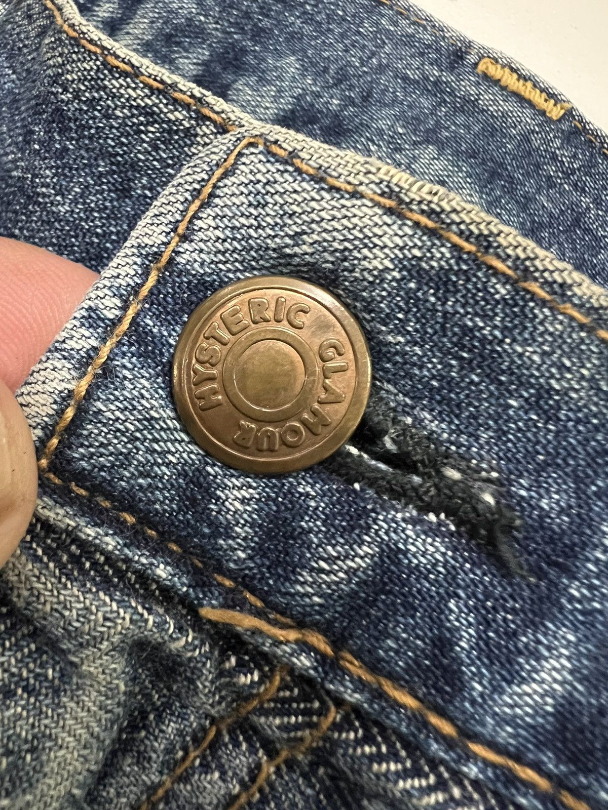 Hysteric Glamour Vintage Hysteric Glamour Hagi denim flared jeans Size US 30 / EU 46 - 6 Thumbnail