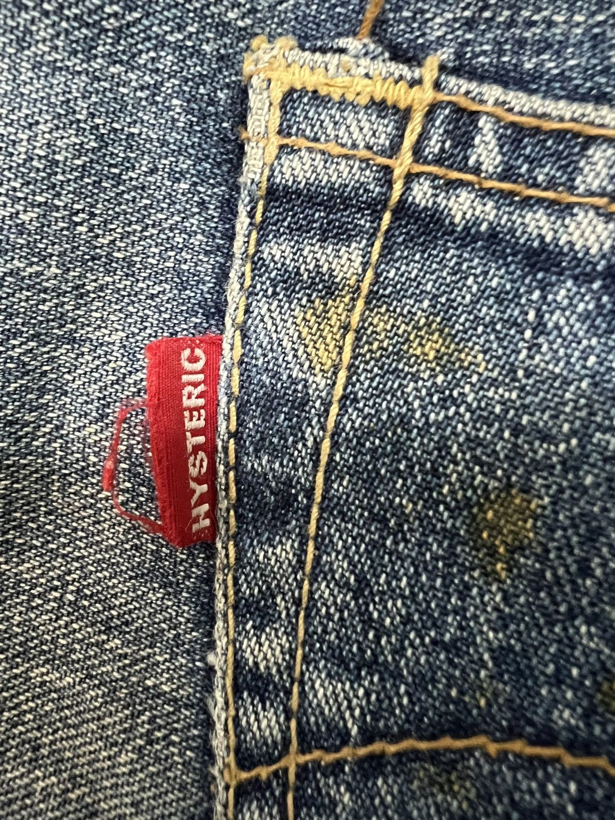 Hysteric Glamour Vintage Hysteric Glamour Hagi denim flared jeans Size US 30 / EU 46 - 13 Thumbnail