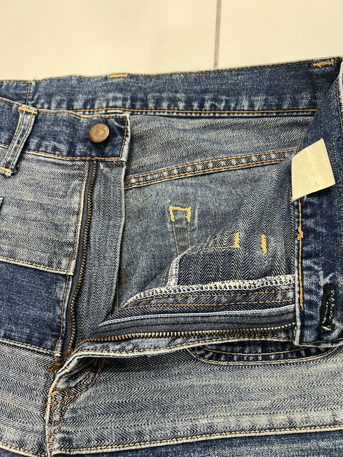 Hysteric Glamour Vintage Hysteric Glamour Hagi denim flared jeans Size US 30 / EU 46 - 9 Thumbnail