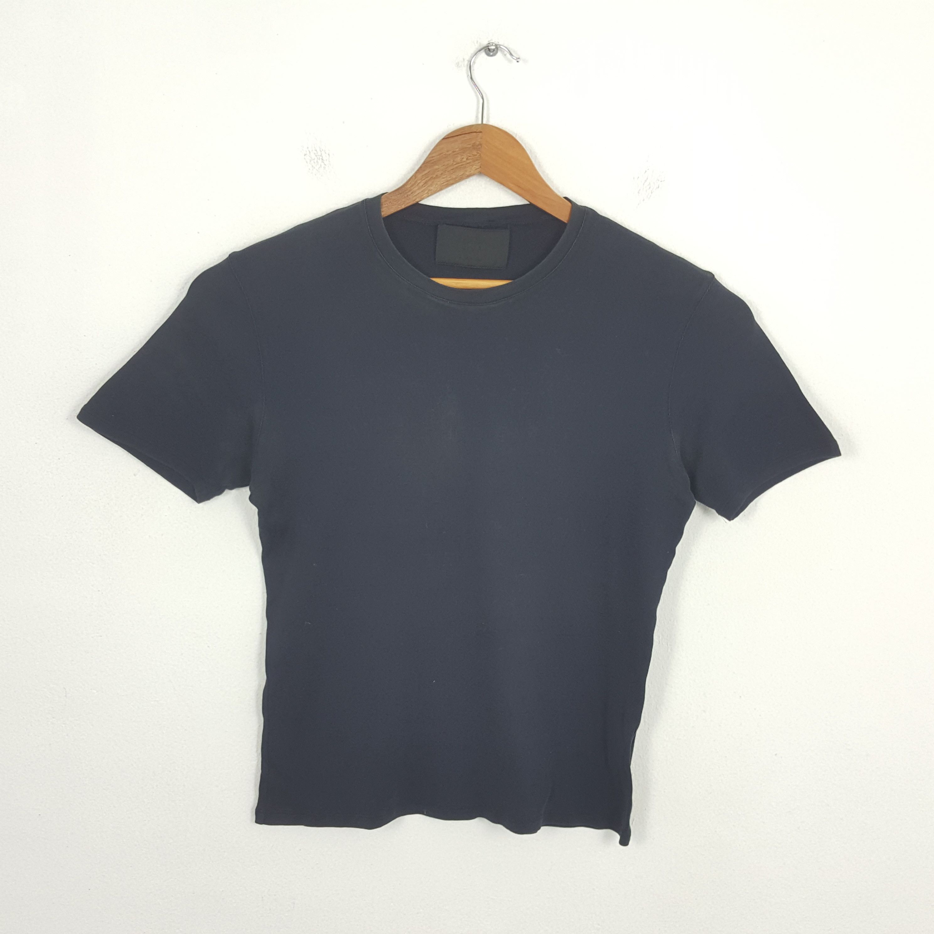Prada × Vintage Vintage PRADA Plein Navy Blue T-Shirt For Woman's Size L / US 10 / IT 46 - 1 Thumbnail