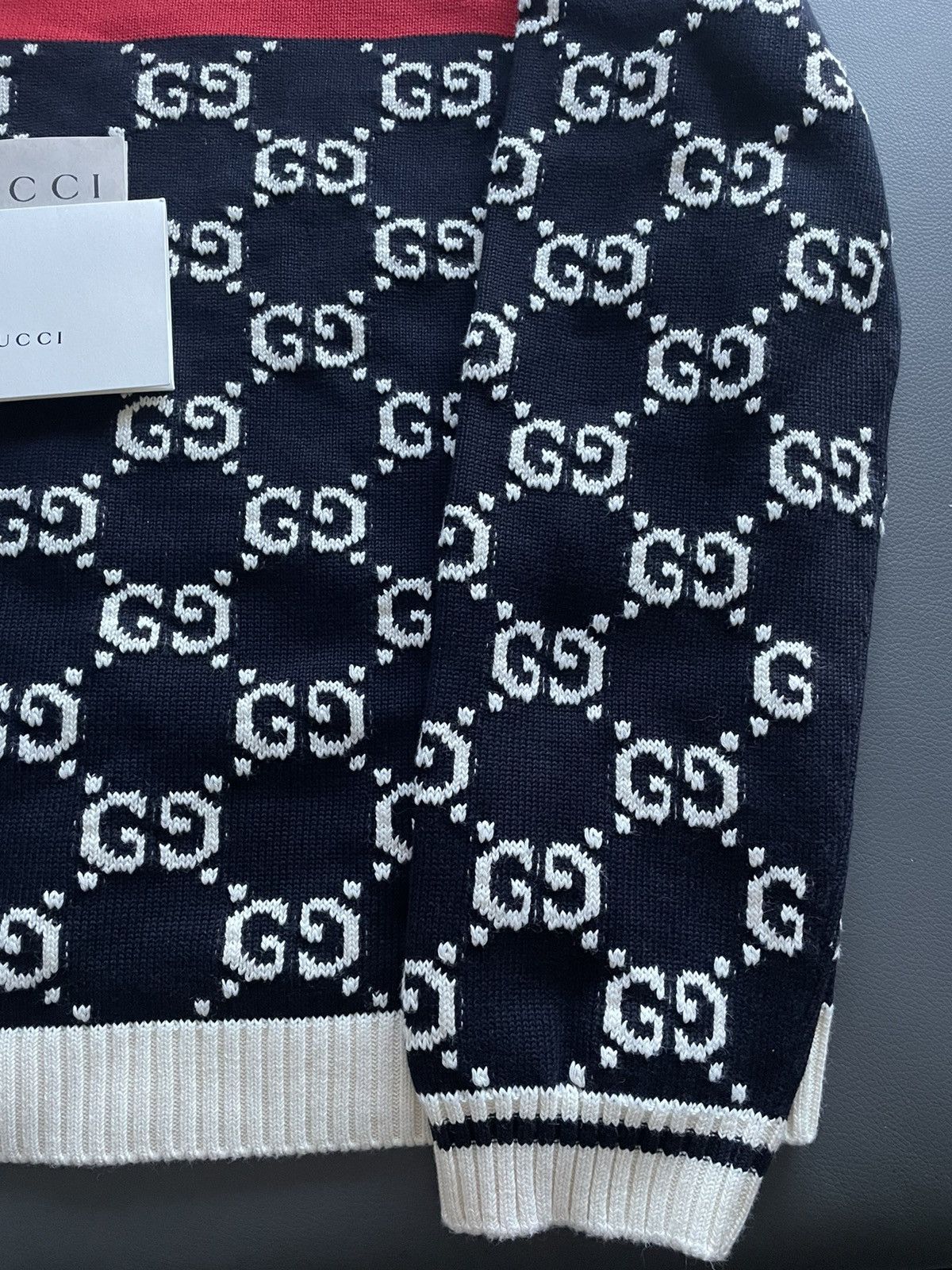 Gucci LimitedEdition $3K Brand NEW Sold Out Iconic GG Logo Sweater Size L / US 10 / IT 46 - 16 Thumbnail