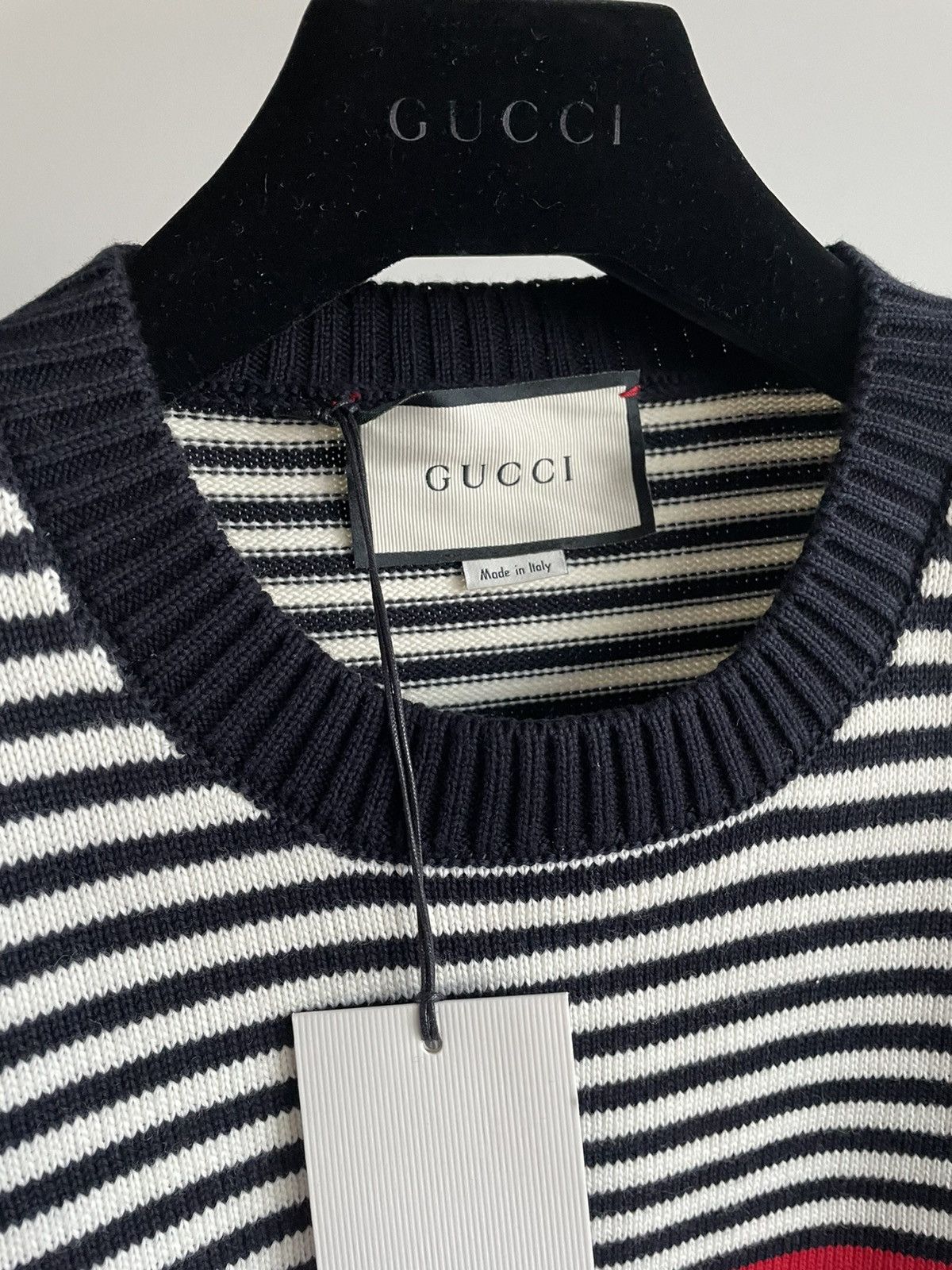 Gucci LimitedEdition $3K Brand NEW Sold Out Iconic GG Logo Sweater Size L / US 10 / IT 46 - 24 Thumbnail