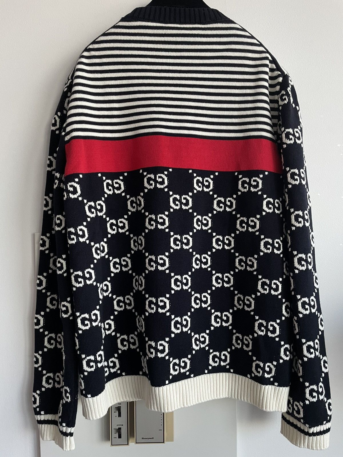 Gucci LimitedEdition $3K Brand NEW Sold Out Iconic GG Logo Sweater Size L / US 10 / IT 46 - 10 Thumbnail