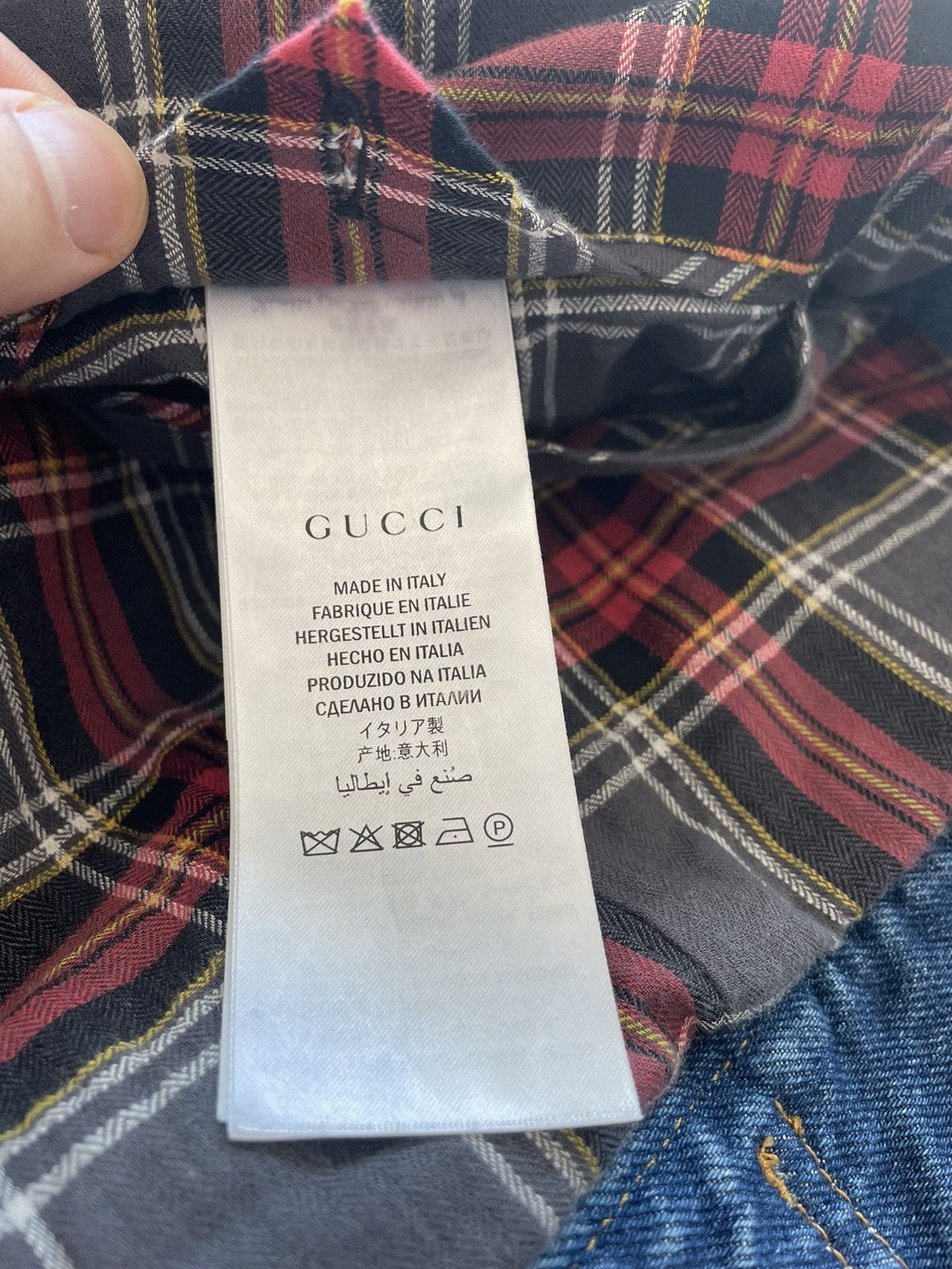 Gucci $3,300 Value Sold Out Super Runway Iconic Logo Denim Jacket Size US XL / EU 56 / 4 - 10 Thumbnail
