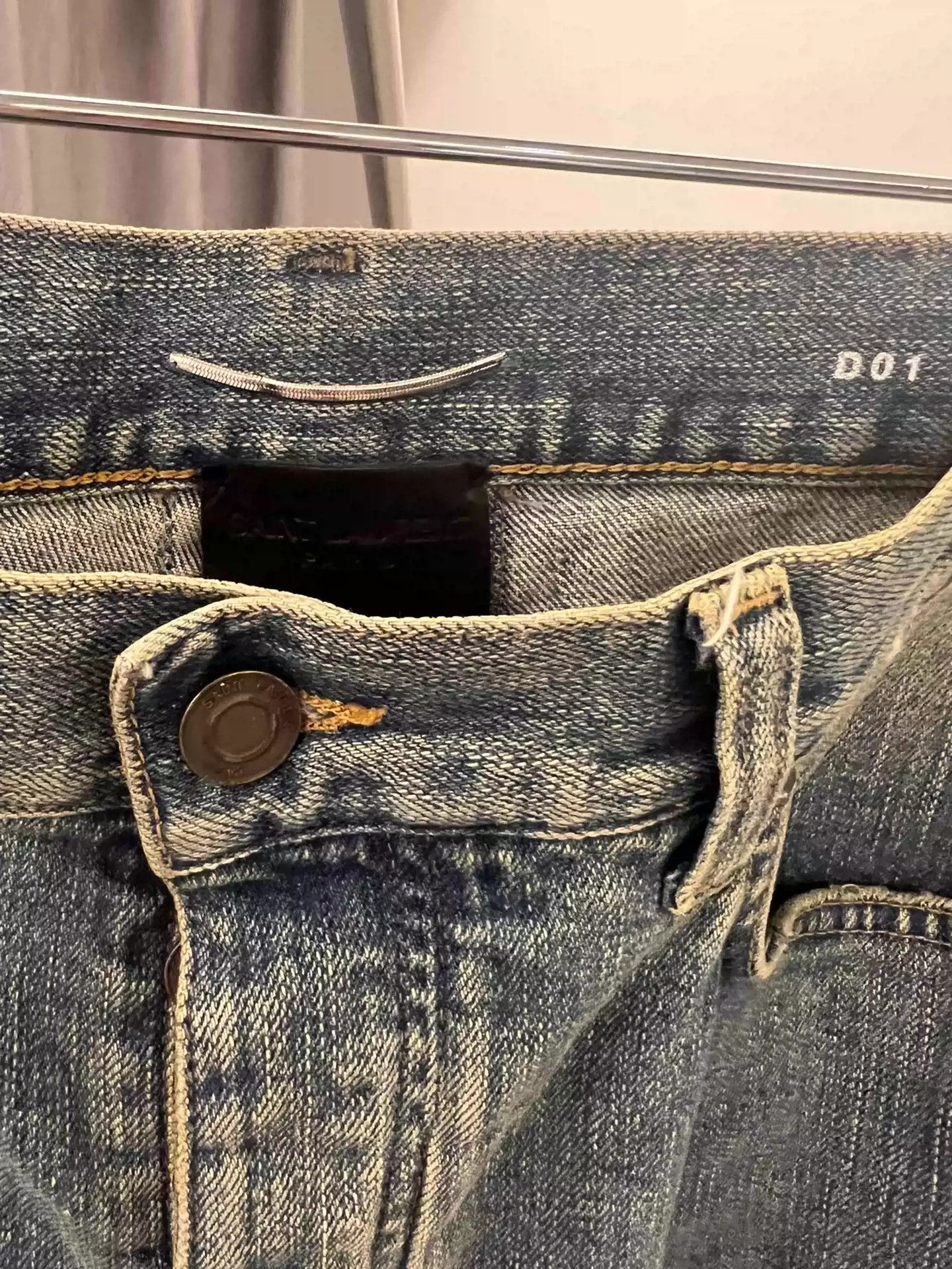 Saint Laurent Paris Saint Laurent 2014ss Four cut jeans Size US 32 / EU 48 - 2 Thumbnail