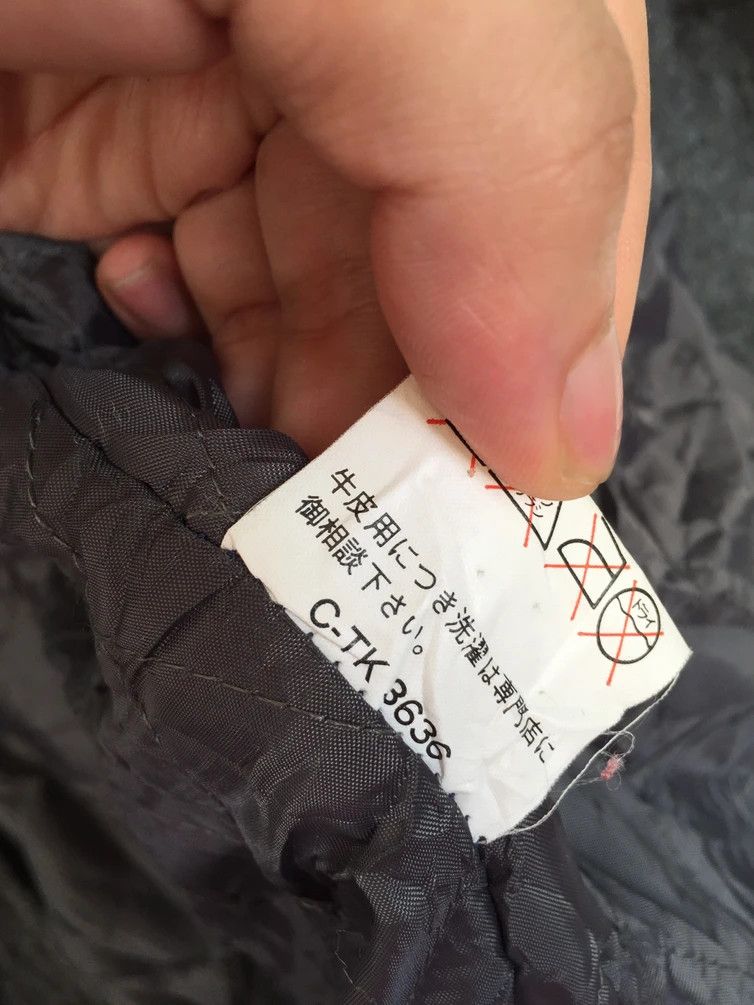 Japanese Brand RARE🔥 VINTAGE NEO BLOOD JAPAN WOOL/LEATHER VARSITY JACKET Size US L / EU 52-54 / 3 - 18 Thumbnail