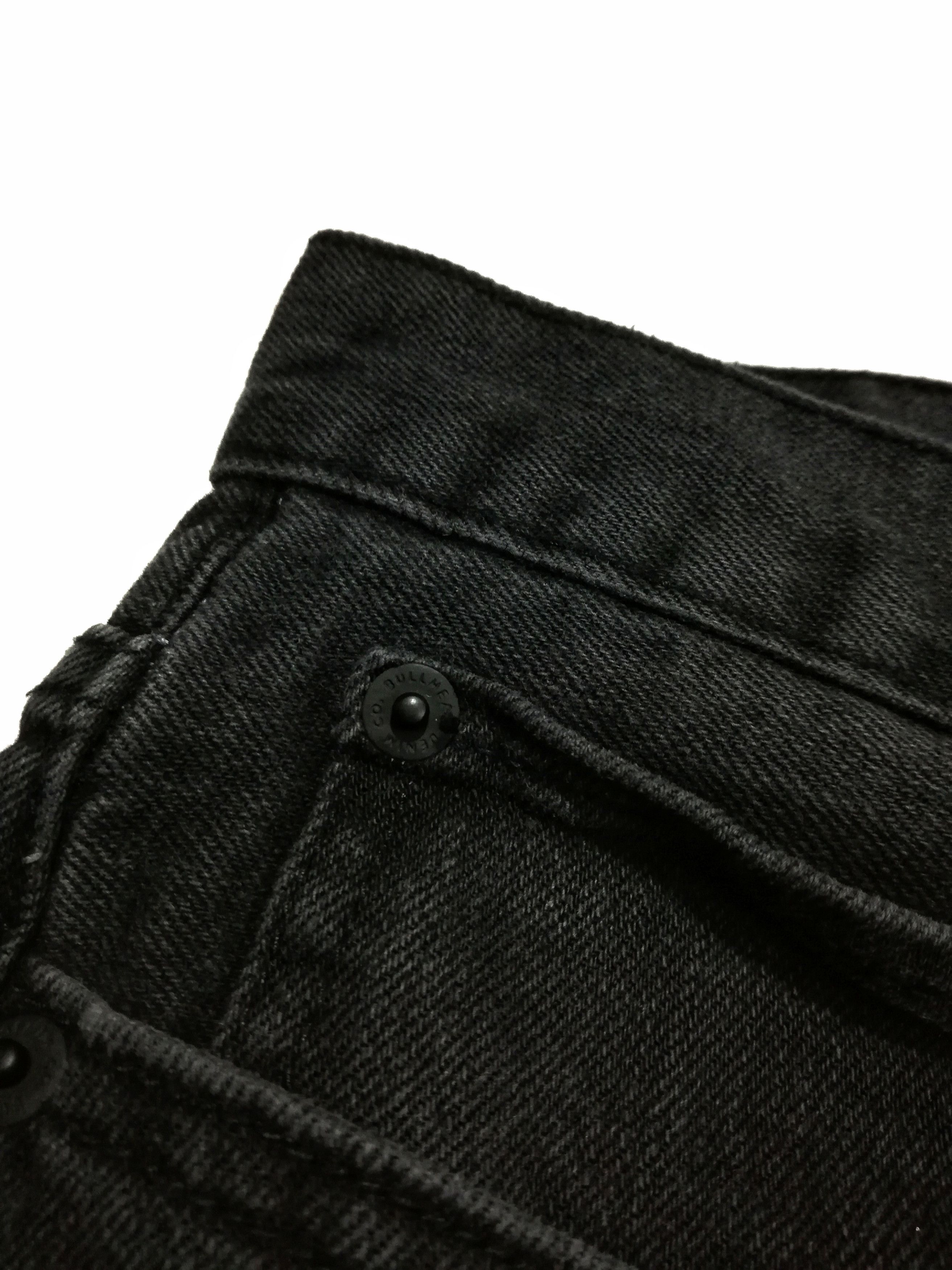 Bullhead Denim Co. × Designer 🔥Bullhead Stacked Similar Balmain Anthracite Biker🔥 Size US 33 - 8 Thumbnail