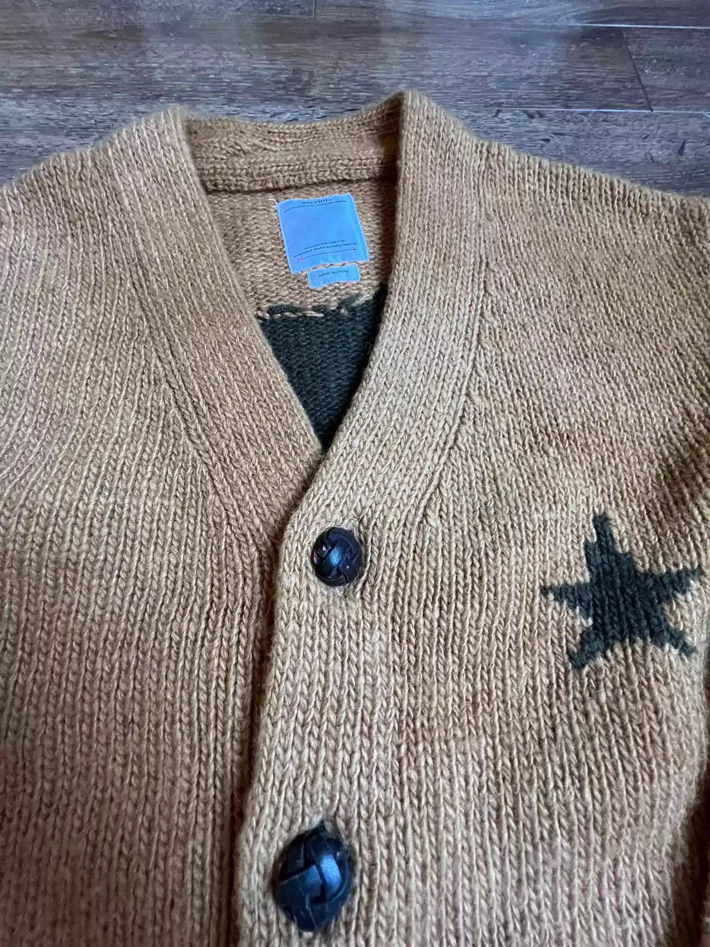 Visvim VISVIM x MR PORTER Knitted jumper cardigan Size US L / EU 52-54 / 3 - 3 Thumbnail