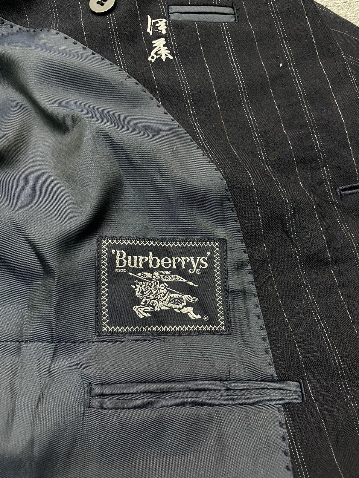 Burberry Vintage Burberry Men Blazer Jacket Size US M / EU 48-50 / 2 - 4 Thumbnail