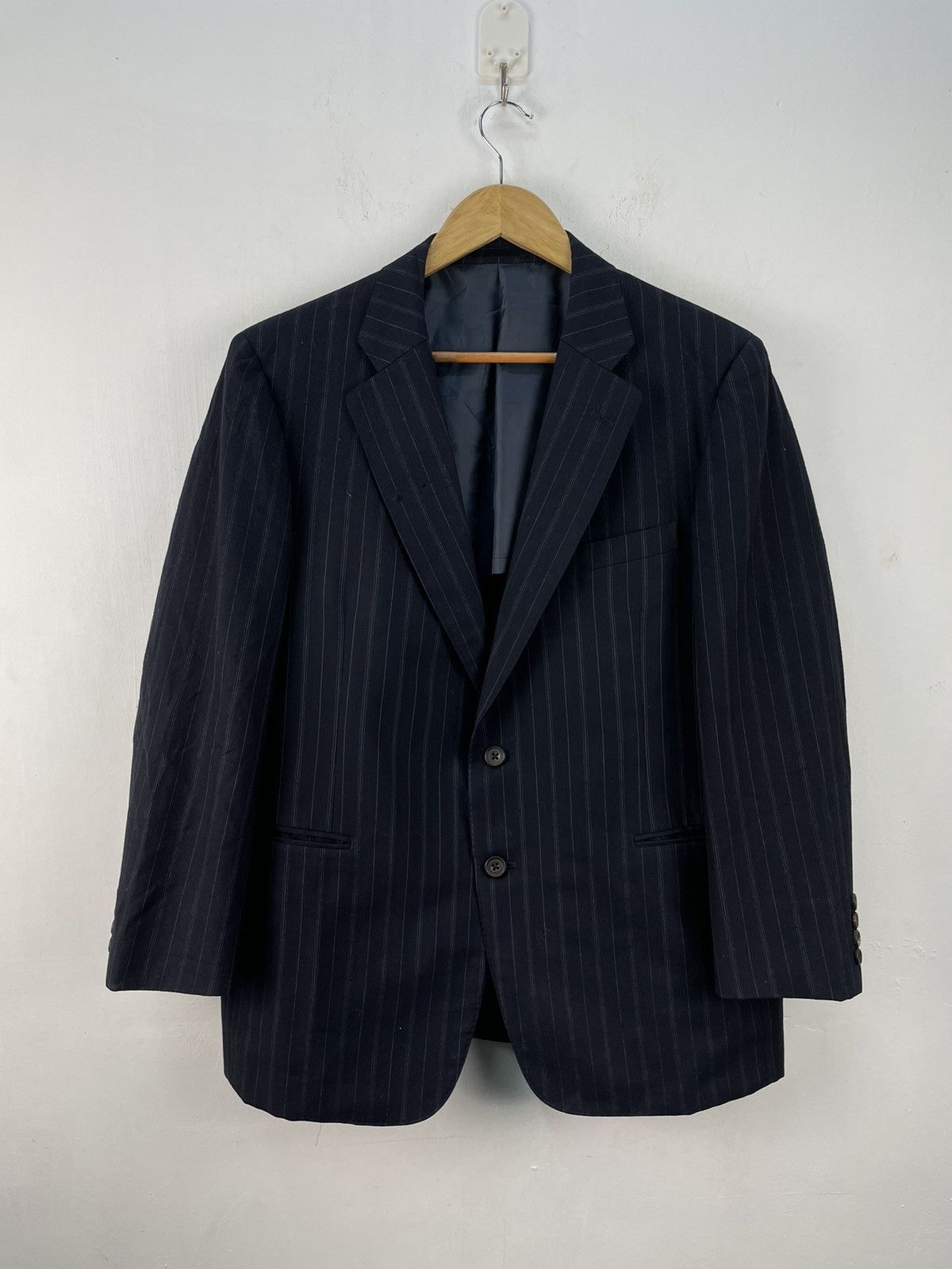 Burberry Vintage Burberry Men Blazer Jacket Size US M / EU 48-50 / 2 - 1 Thumbnail