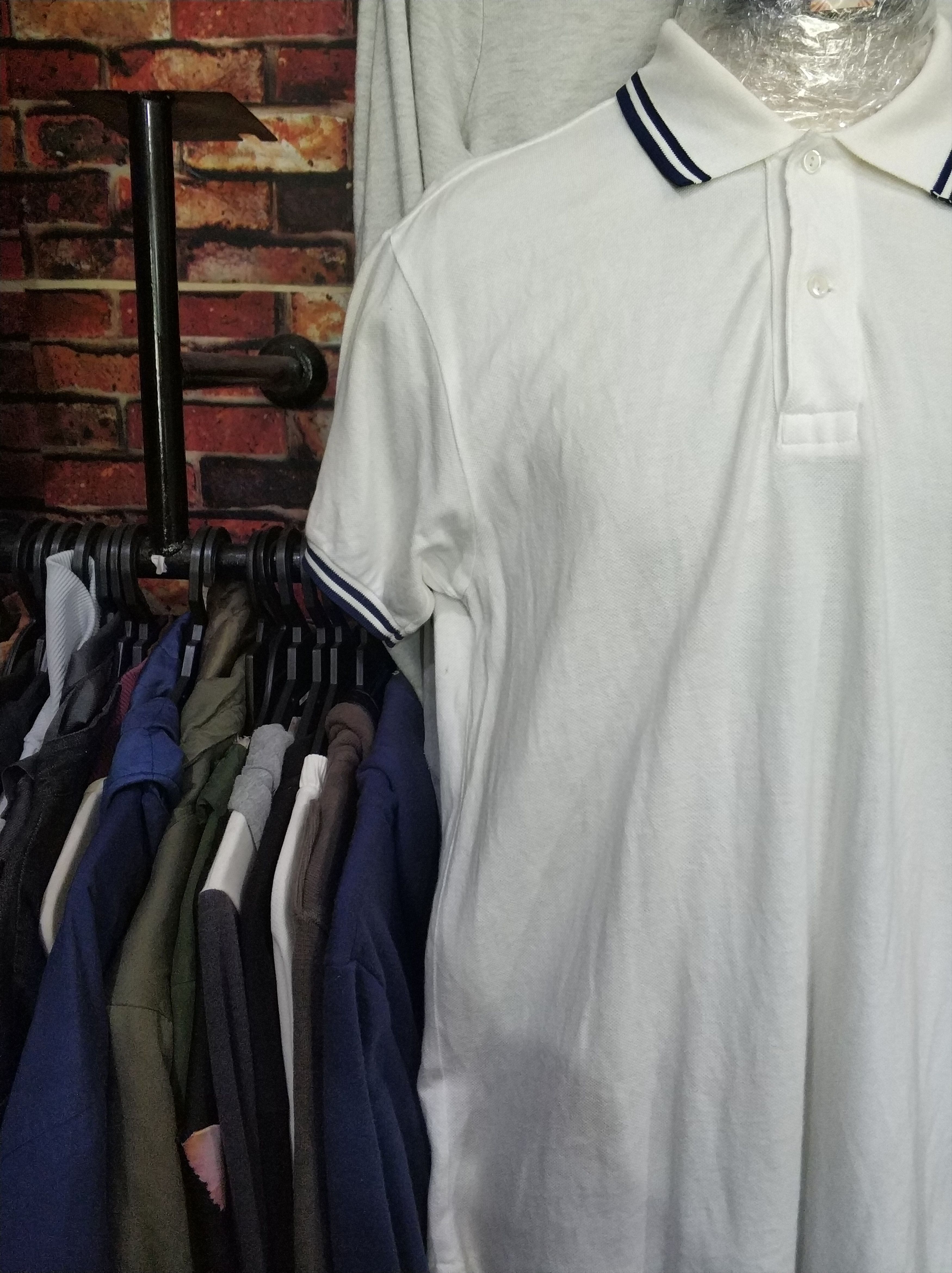 Beams Plus 🔥Vintage White Beams Polo Tees Size US M / EU 48-50 / 2 - 8 Thumbnail