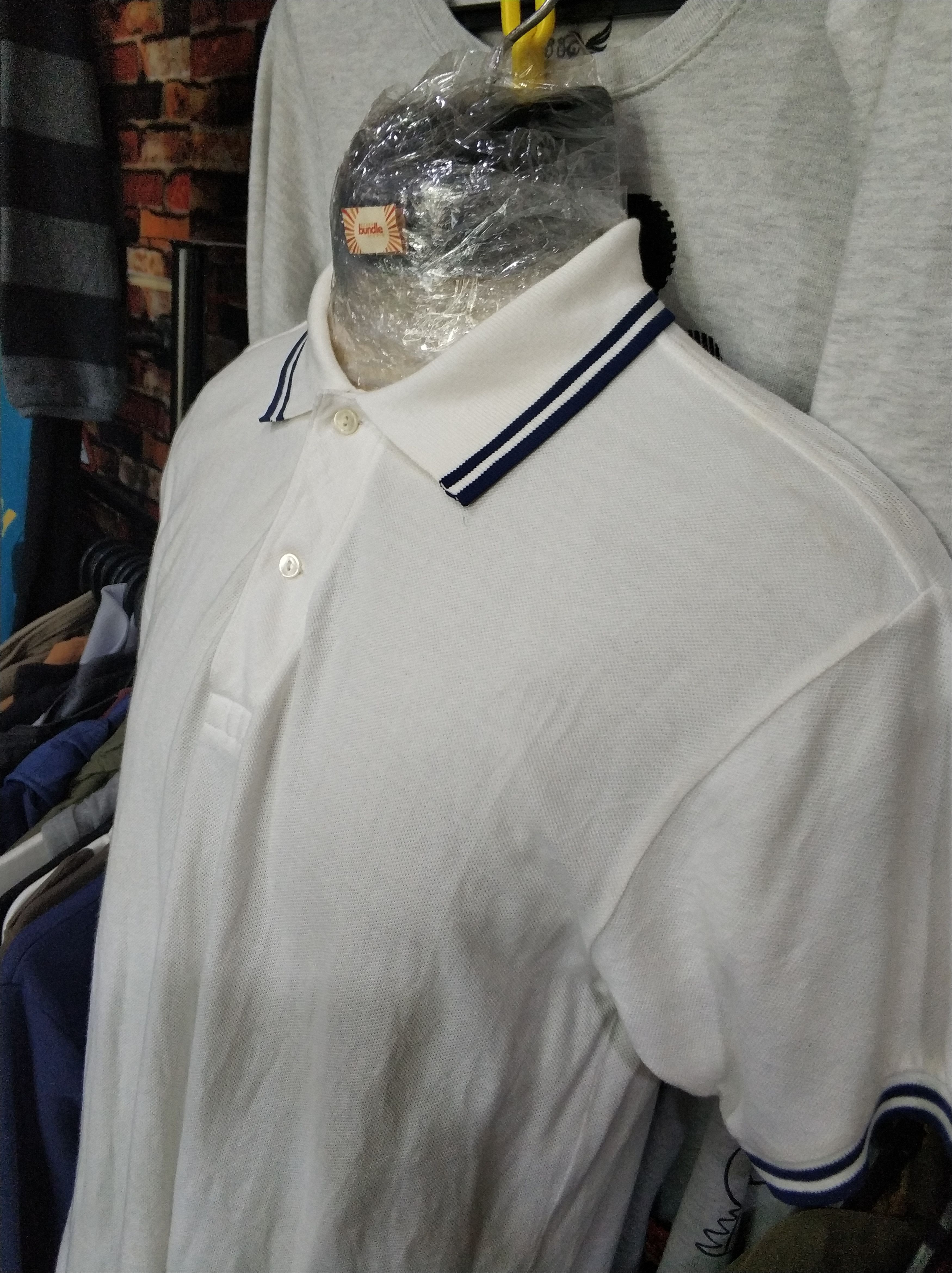 Beams Plus 🔥Vintage White Beams Polo Tees Size US M / EU 48-50 / 2 - 4 Thumbnail