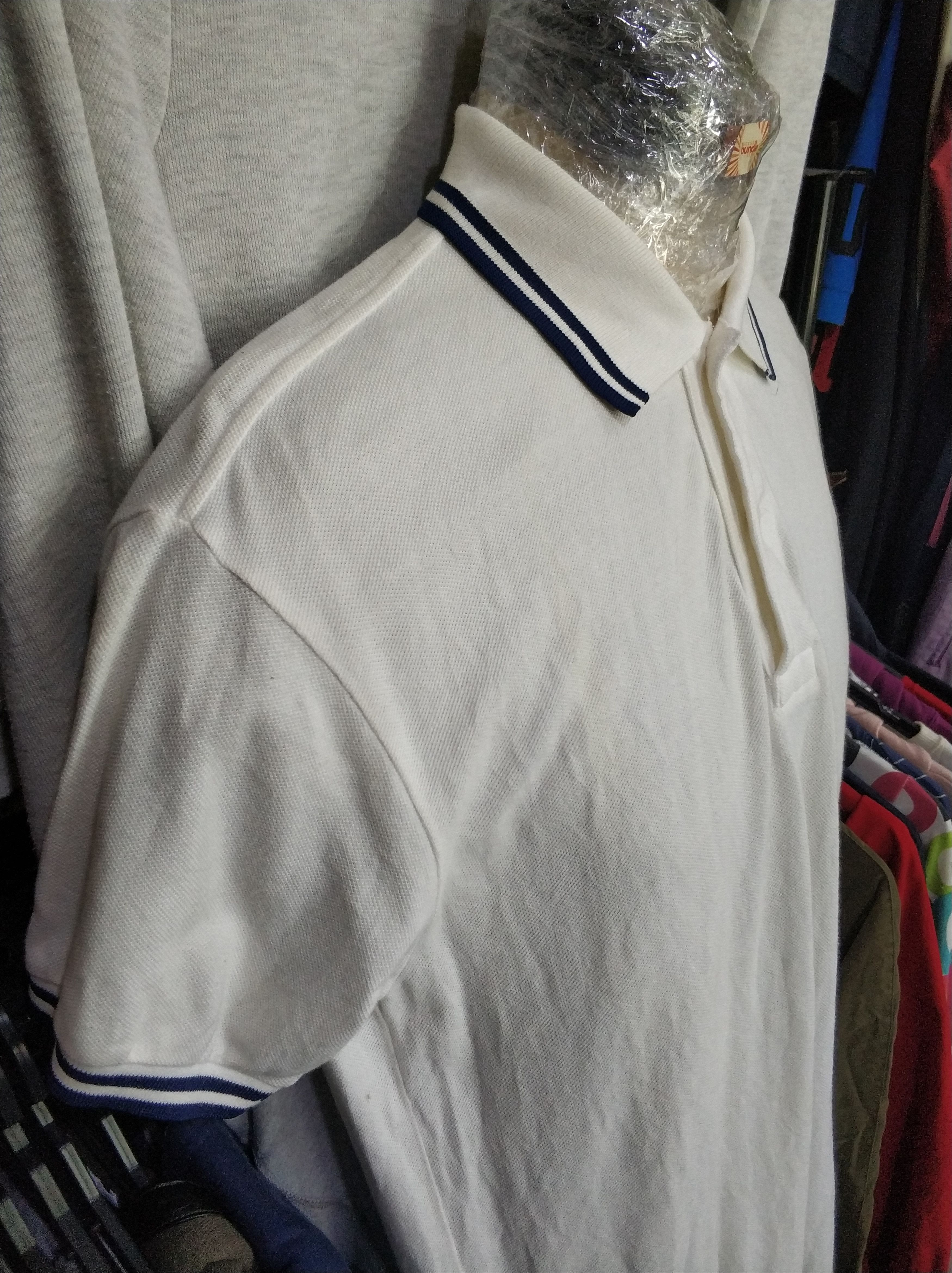 Beams Plus 🔥Vintage White Beams Polo Tees Size US M / EU 48-50 / 2 - 5 Thumbnail