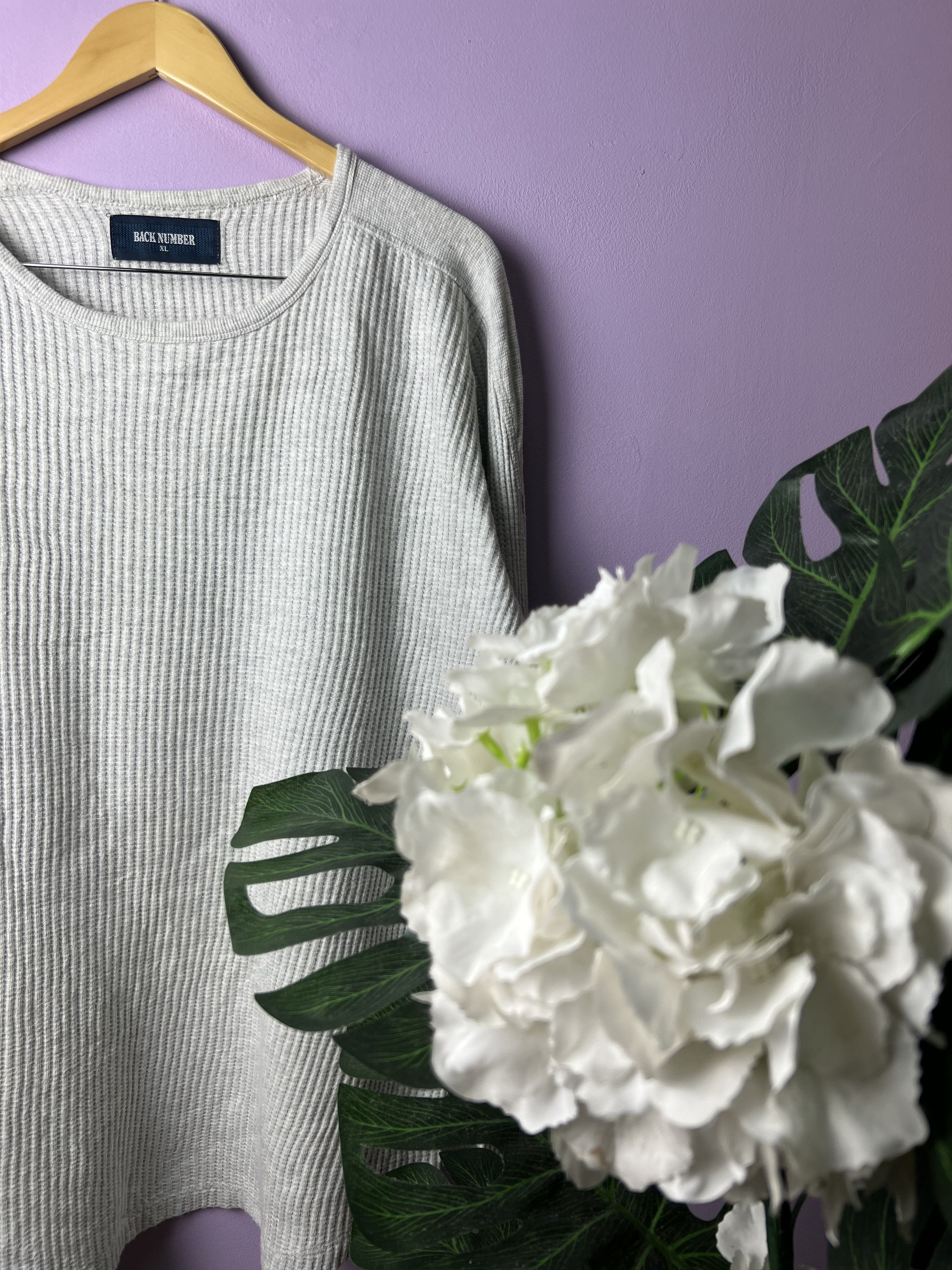 Japanese Brand 🔥Vintage Back Number Long Sleeve Tees Size US L / EU 52-54 / 3 - 5 Thumbnail