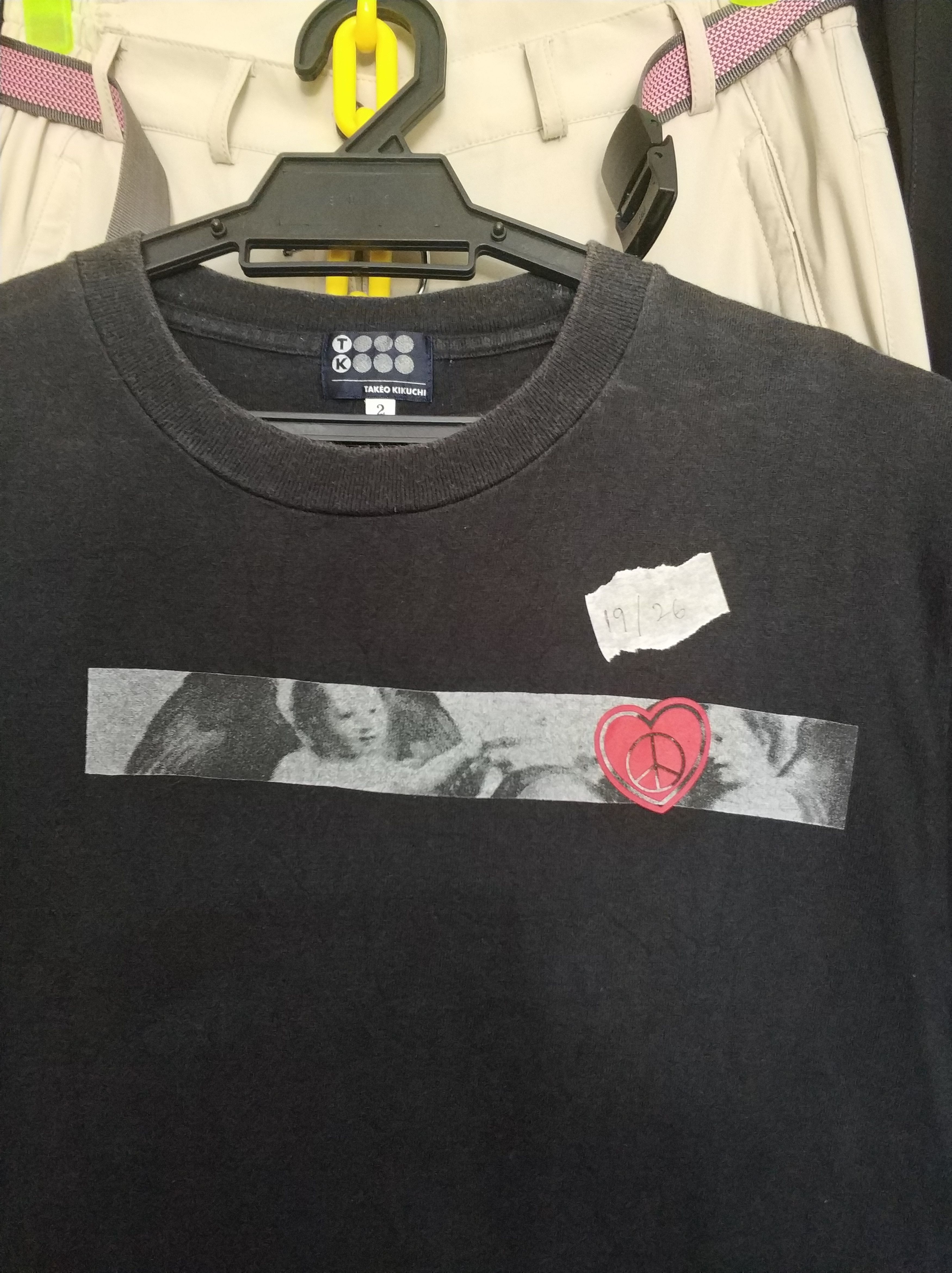 Takeo Kikuchi 🔥Rare Vintage Takeo Kikuchi Love Tees Size US M / EU 48-50 / 2 - 5 Thumbnail