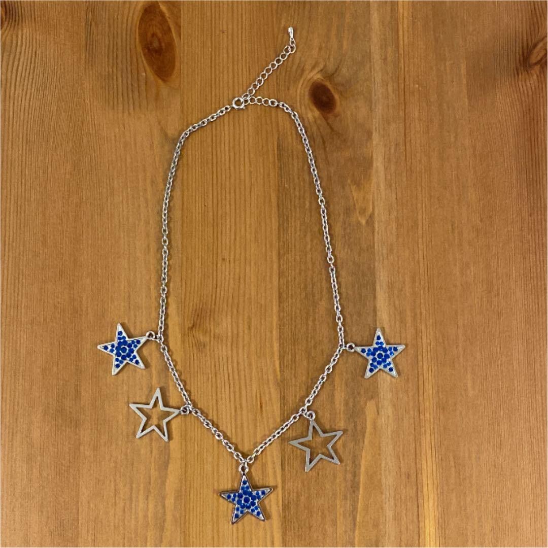 Hysteric Glamour Rhinestone Star Necklace | Grailed