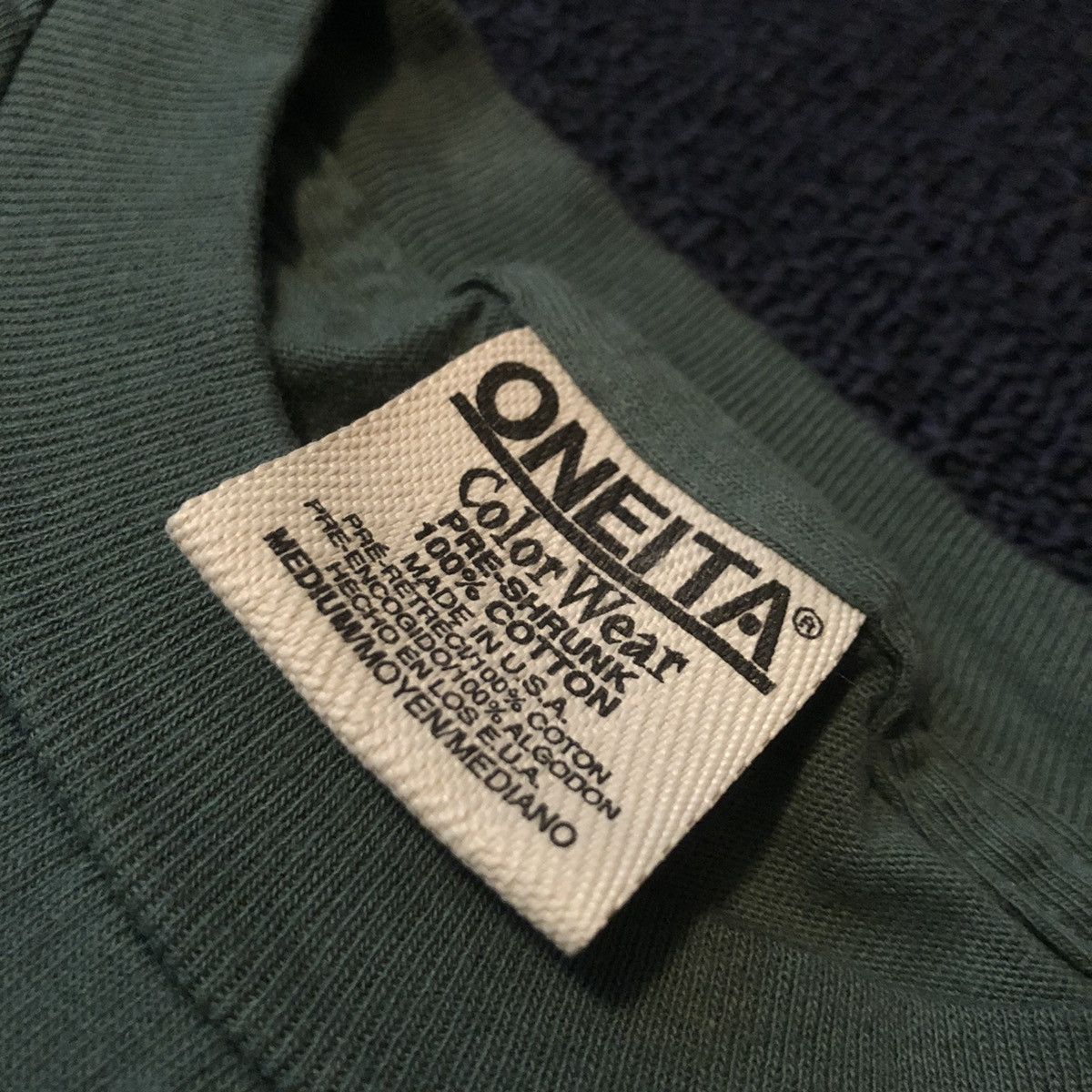 Vintage Vintage 90s USMC US Marine Corps Semper Fi Stretch Logo Tee Size US M / EU 48-50 / 2 - 6 Thumbnail
