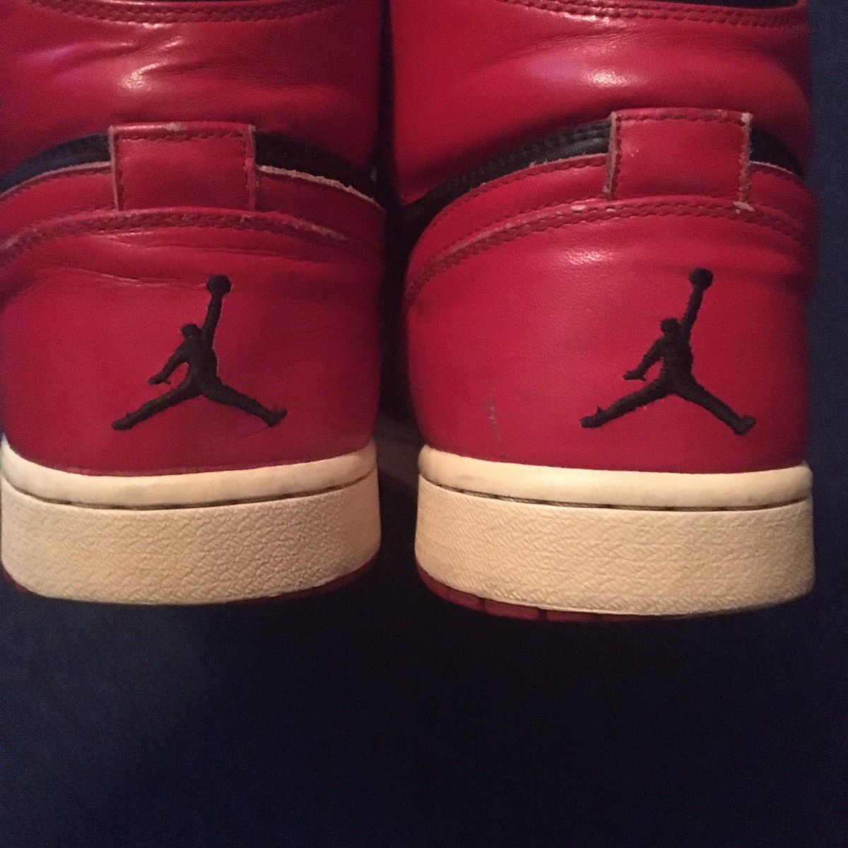 Jordan Brand × Nike × Vintage Air Jordan 1 High Retro DMP Chicago Bulls 2009 Size US 11 / EU 44 - 5 Thumbnail