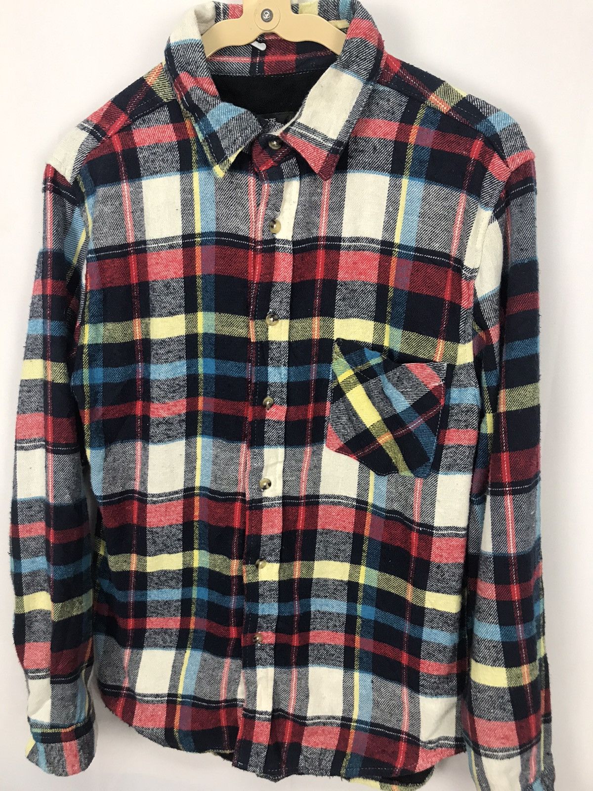 Flannel × Japanese Brand Jill blazer multicolor flannel shirt Size US S / EU 44-46 / 1 - 3 Thumbnail