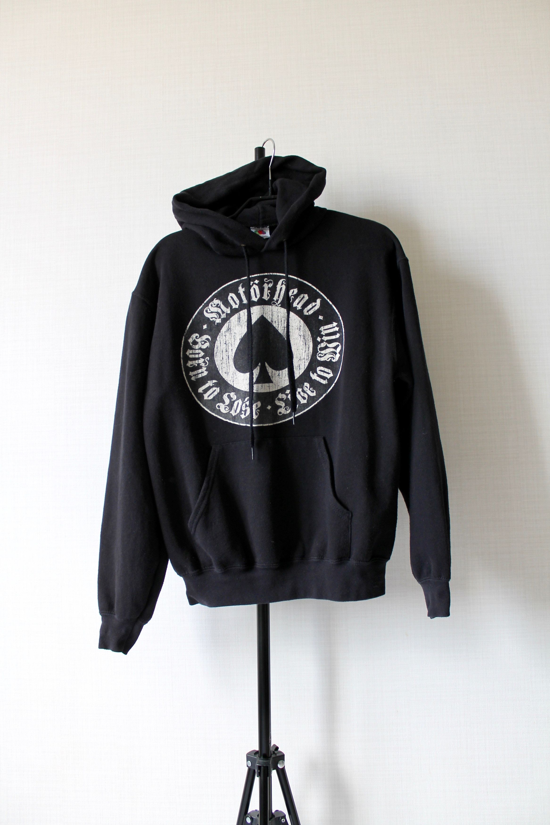 Band Tees × Vintage MOTORHEAD Vintage Hoodie Black Faded Size US S / EU 44-46 / 1 - 1 Thumbnail