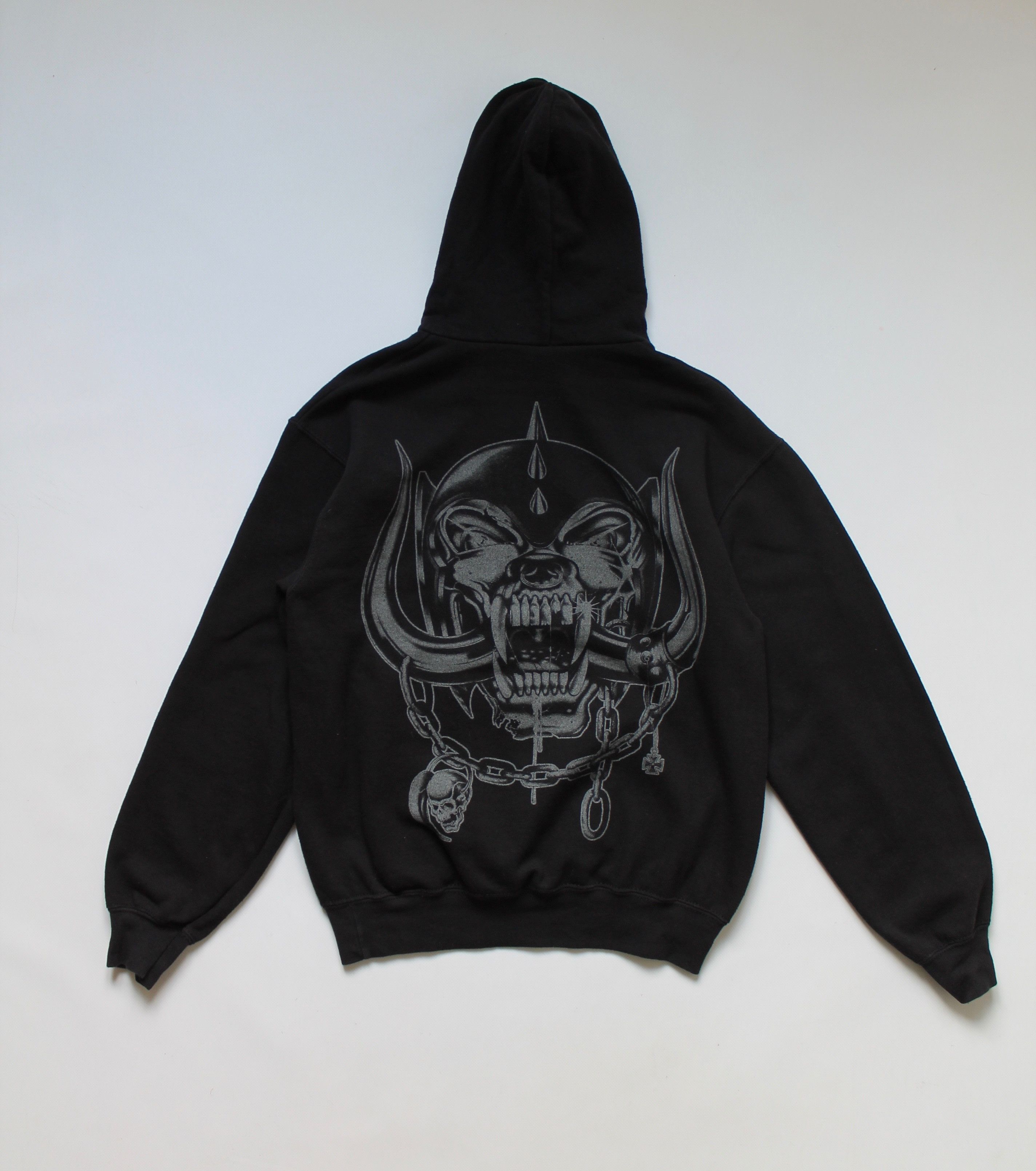 Band Tees × Vintage MOTORHEAD Vintage Hoodie Black Faded Size US S / EU 44-46 / 1 - 6 Thumbnail