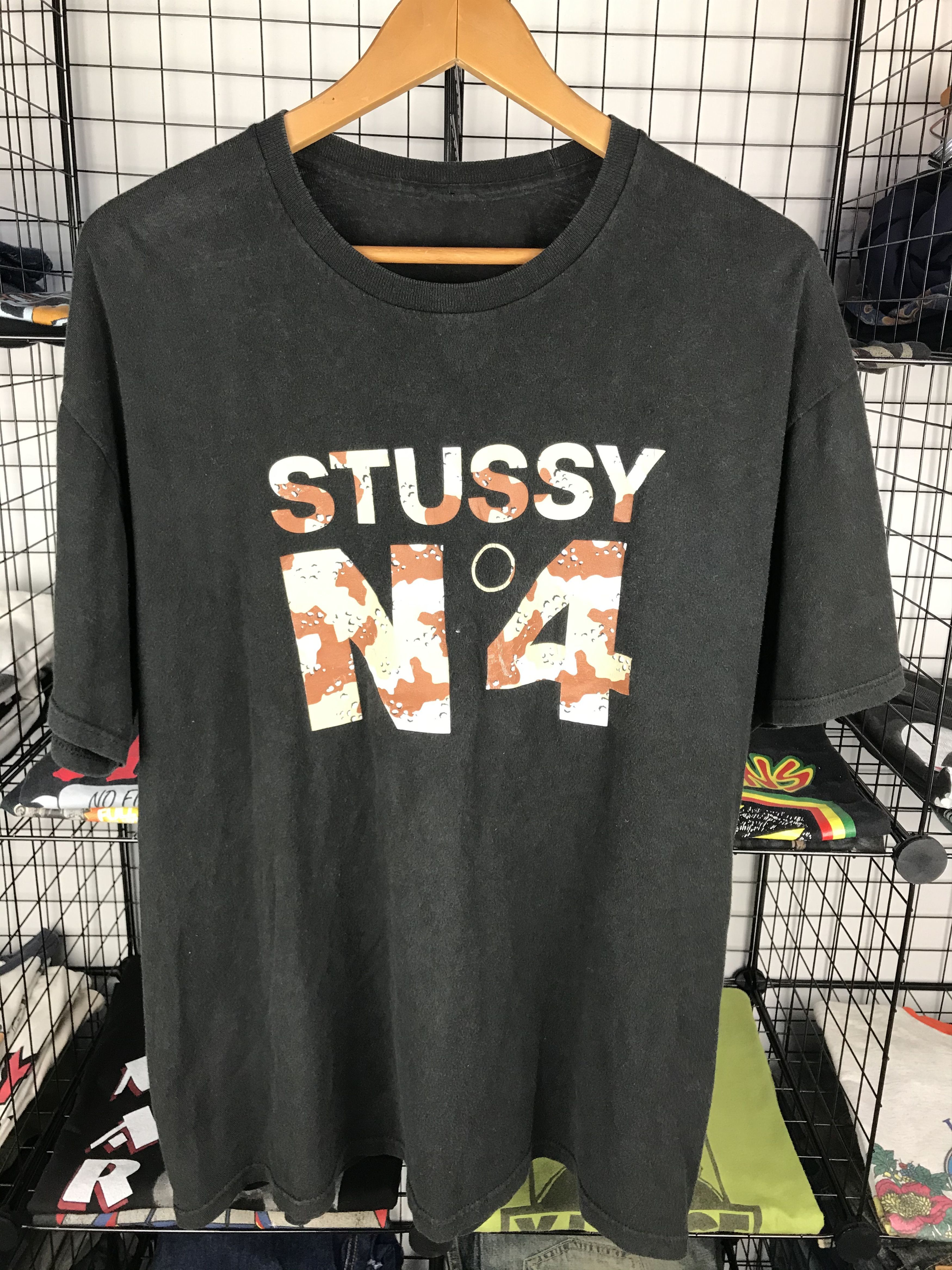 Stussy Stussy N4 Camo Size US L / EU 52-54 / 3 - 1 Thumbnail