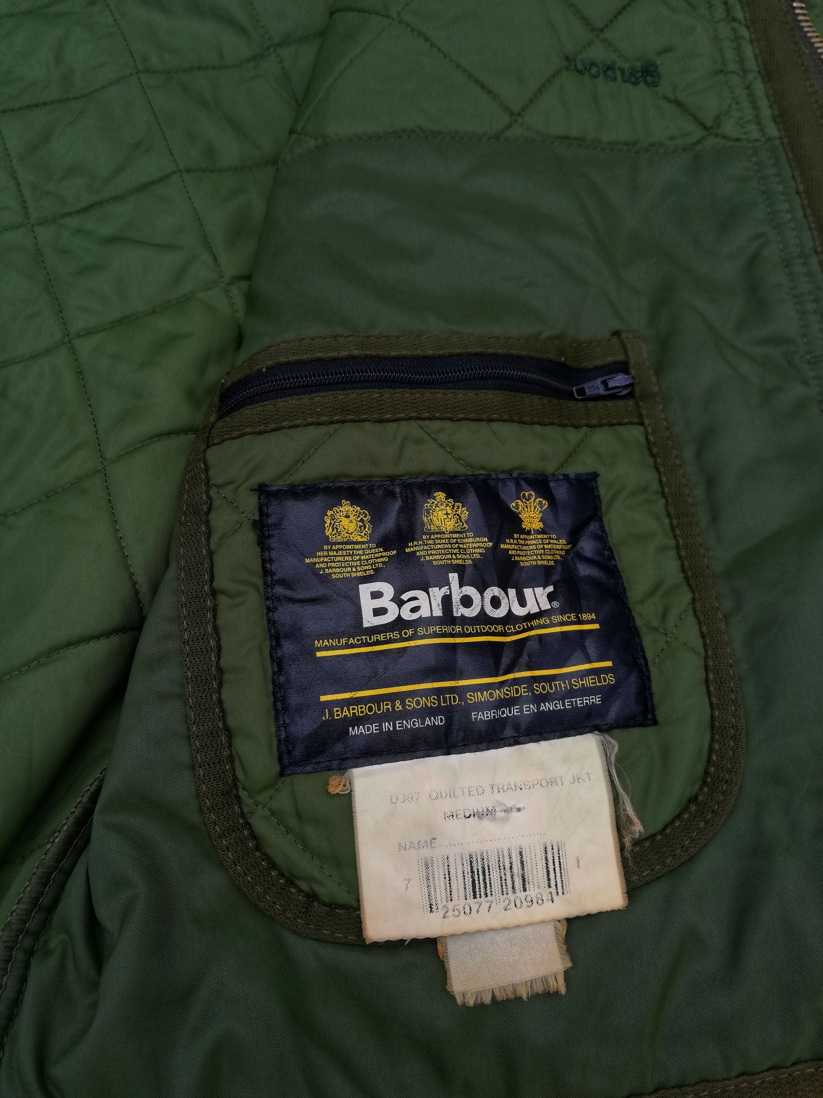 Barbour 🔥GRAIL 🇬🇧 Barbour Quilted Down Button Light Jacket Nylon Size US L / EU 52-54 / 3 - 7 Thumbnail
