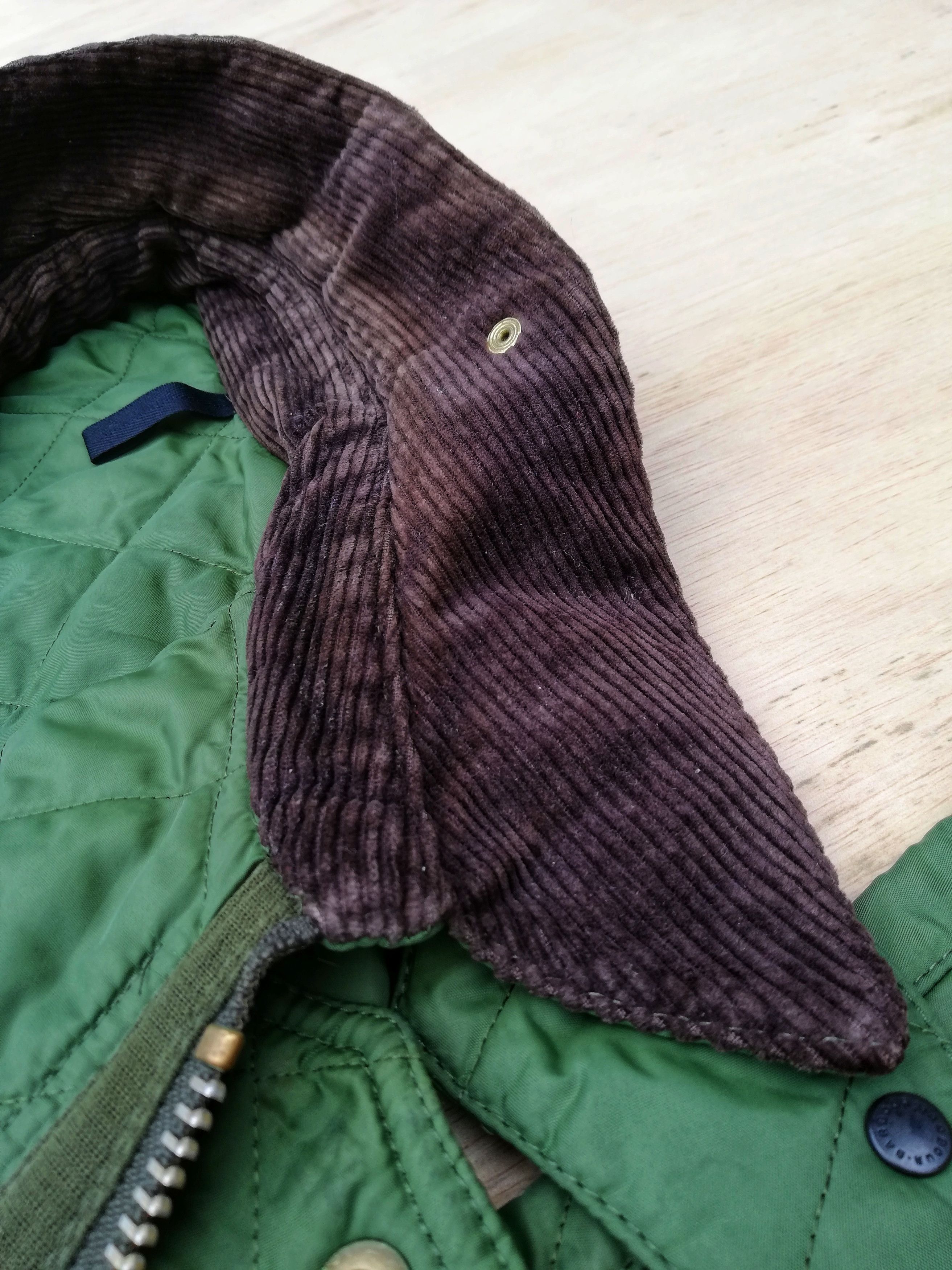 Barbour 🔥GRAIL 🇬🇧 Barbour Quilted Down Button Light Jacket Nylon Size US L / EU 52-54 / 3 - 10 Thumbnail