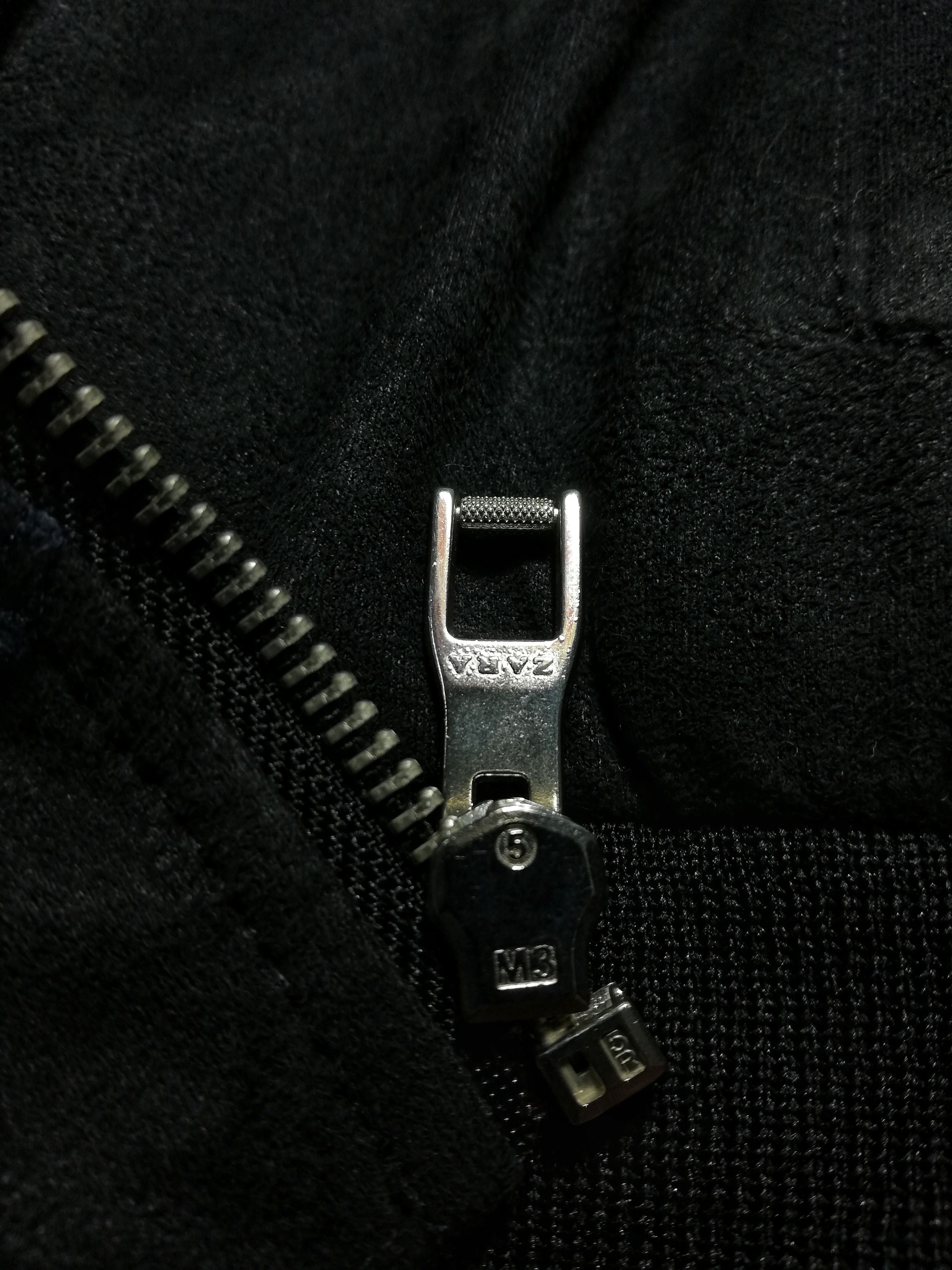 Zara 🔥Zara Man Black Made In Turkey 🇹🇷 Zipper Bomber Jacket🔥 Size US M / EU 48-50 / 2 - 9 Thumbnail