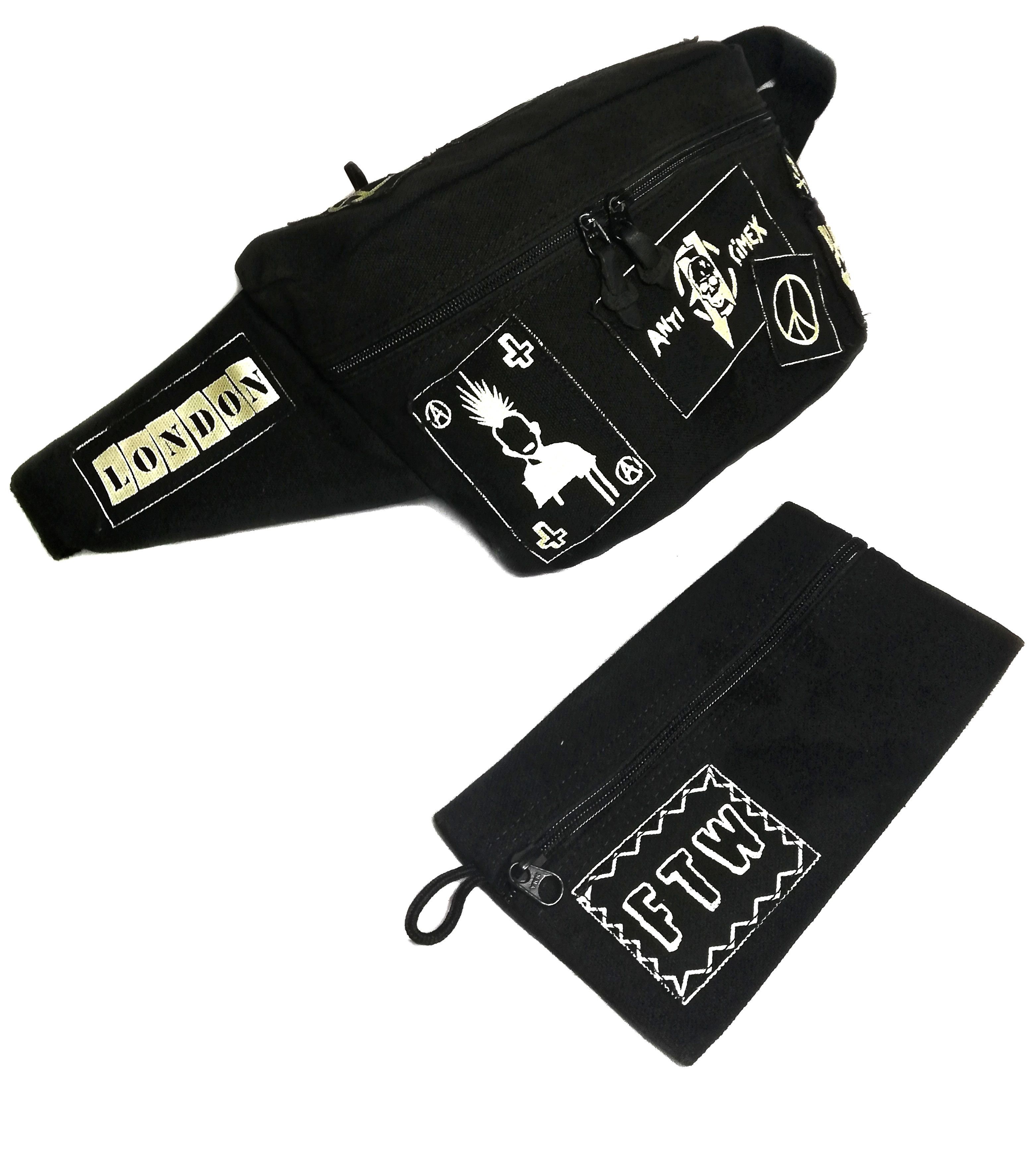 Designer 🔥BLUEY Pouch bag PUNK F.T.W -london -anti limex🔥 Size ONE SIZE - 2 Thumbnail