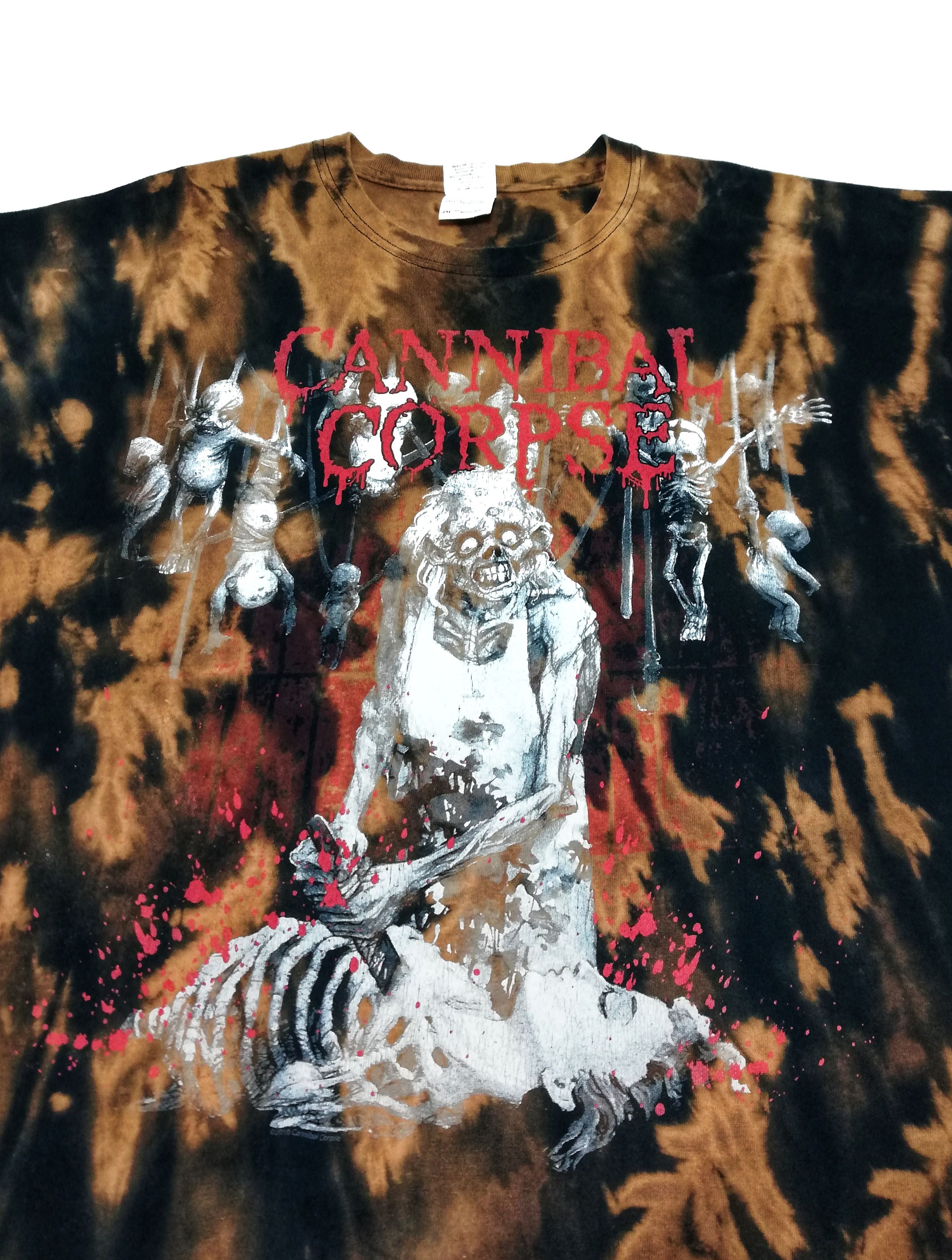 Band Tees 🔥Cannibal Corpse Custom AcidWash Short Sleeve T-Shirts🔥 Size US XXL / EU 58 / 5 - 4 Thumbnail