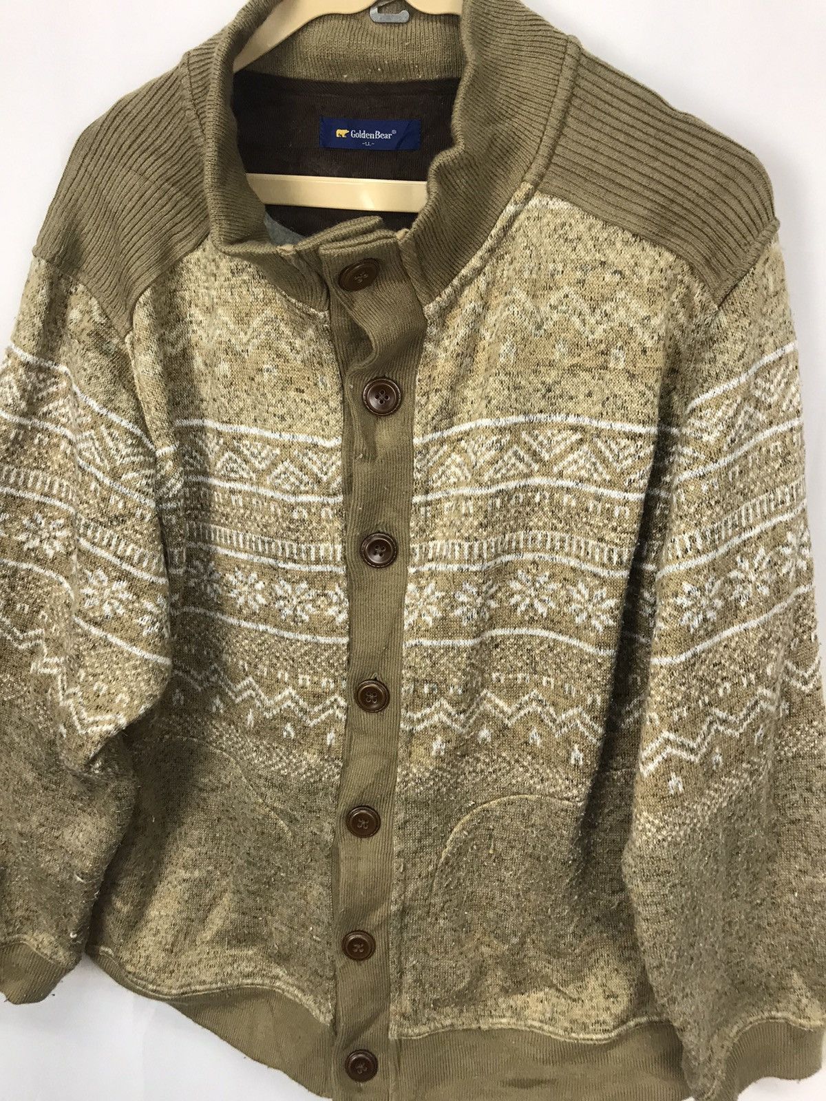 Golden Bear Golden bear button up sweatshirt Size US M / EU 48-50 / 2 - 6 Thumbnail