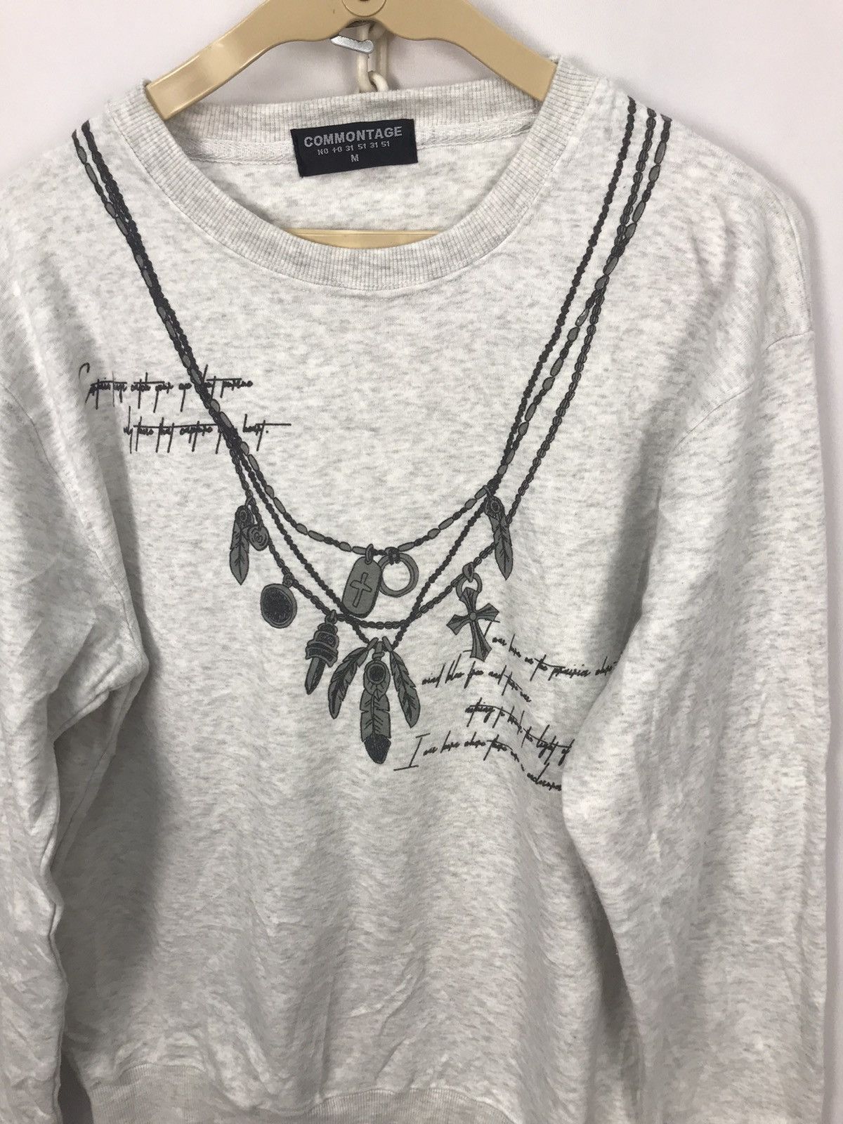 Japanese Brand Japanese brand sweatshirt by commontage Size US M / EU 48-50 / 2 - 3 Thumbnail