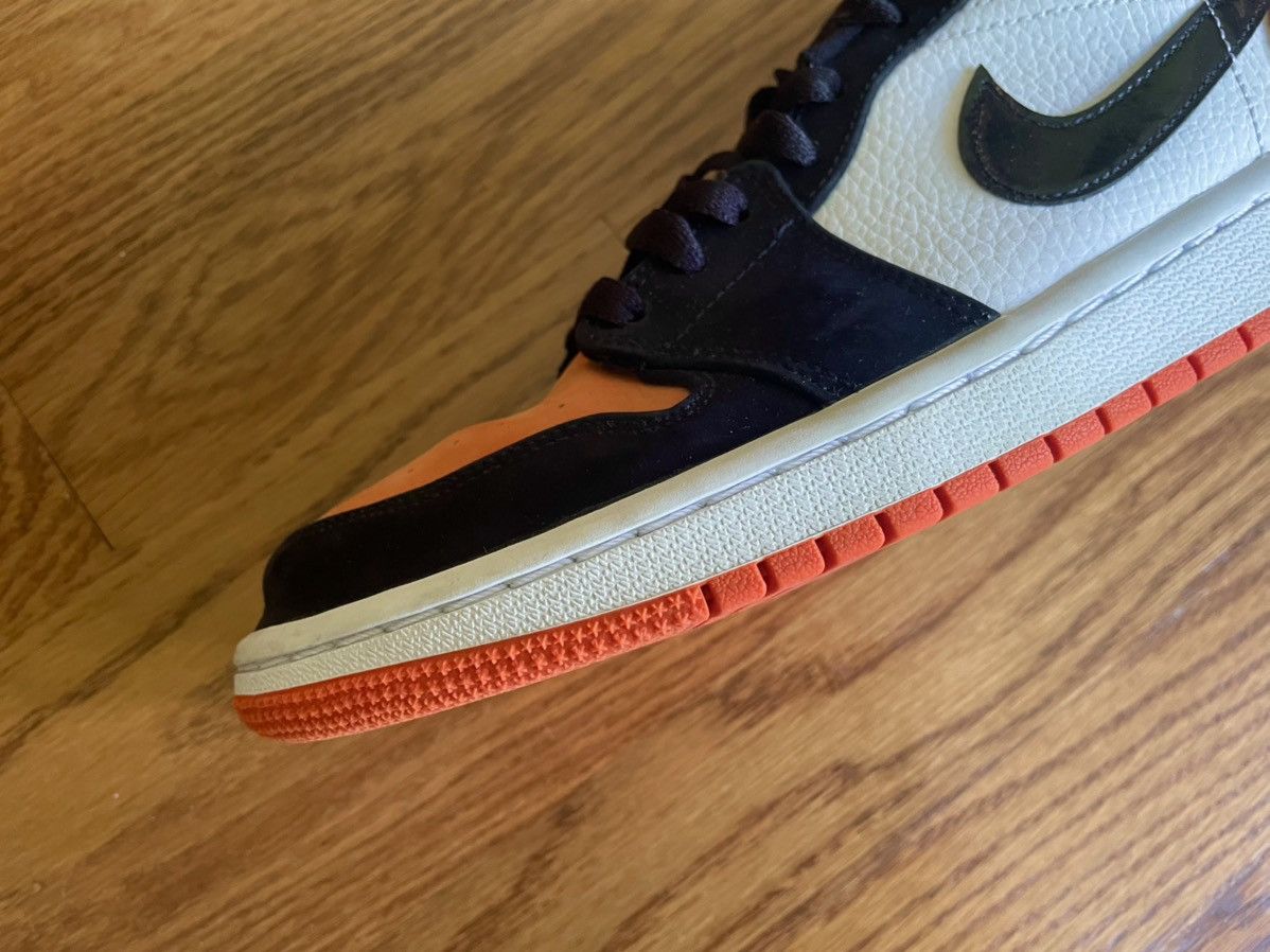 Jordan Brand × Nike 9.5 Air Jordan Retro 1 Low Shattered BackBoard Orange SE Size US 9.5 / EU 42-43 - 7 Thumbnail