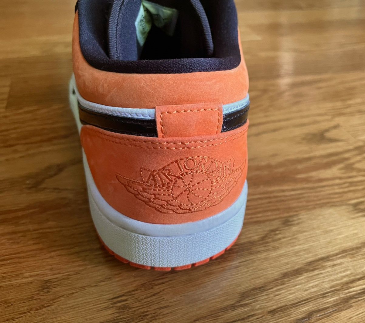 Jordan Brand × Nike 9.5 Air Jordan Retro 1 Low Shattered BackBoard Orange SE Size US 9.5 / EU 42-43 - 8 Thumbnail
