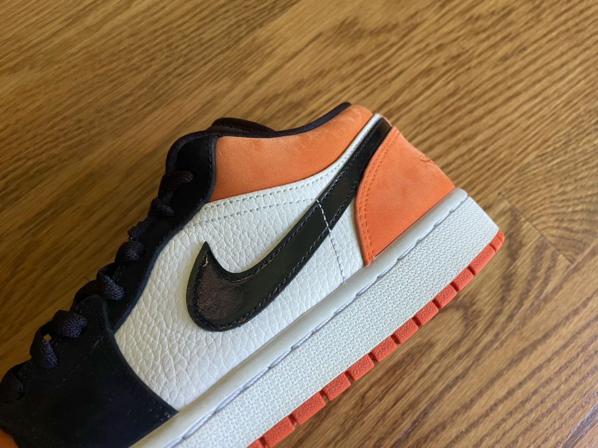 Jordan Brand × Nike 9.5 Air Jordan Retro 1 Low Shattered BackBoard Orange SE Size US 9.5 / EU 42-43 - 6 Thumbnail