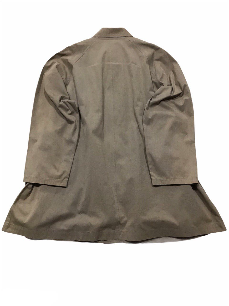 Yohji Yamamoto ‘80s Gabardine Faded Doublure Coat Size US M / EU 48-50 / 2 - 2 Thumbnail