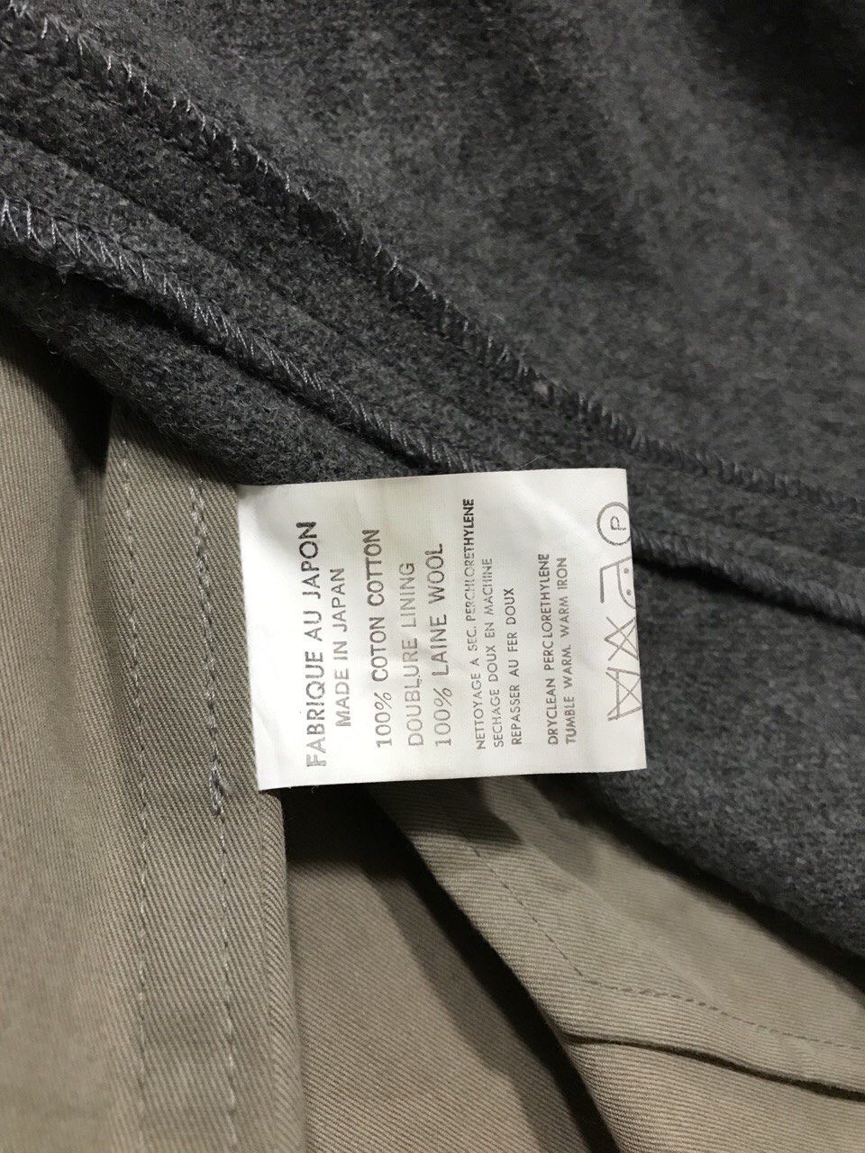 Yohji Yamamoto ‘80s Gabardine Faded Doublure Coat Size US M / EU 48-50 / 2 - 4 Thumbnail