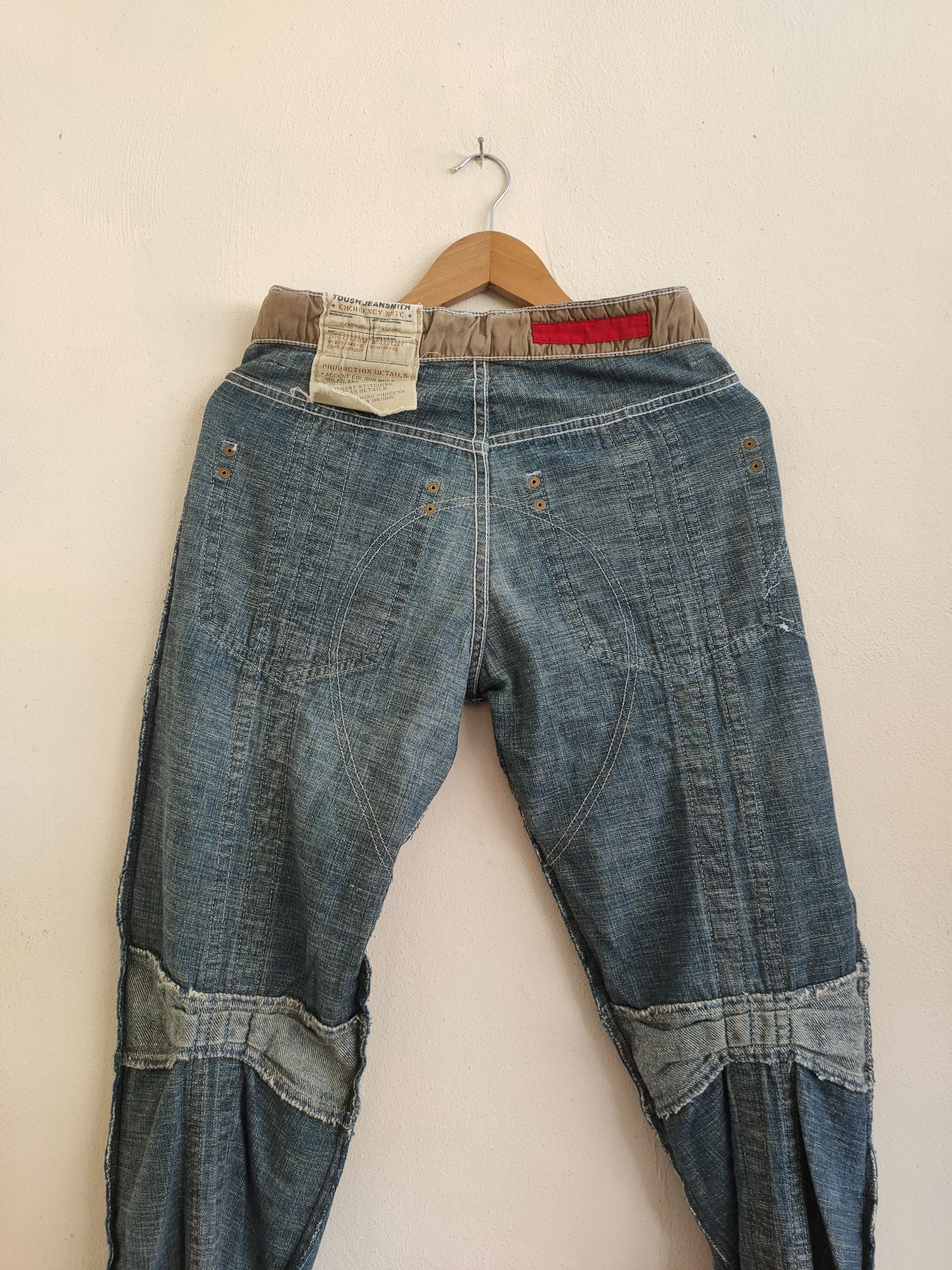 Japanese Brand × Vintage Special Design 🔥 Touch Jeans Smith Trade Mark Size US 29 - 14 Thumbnail