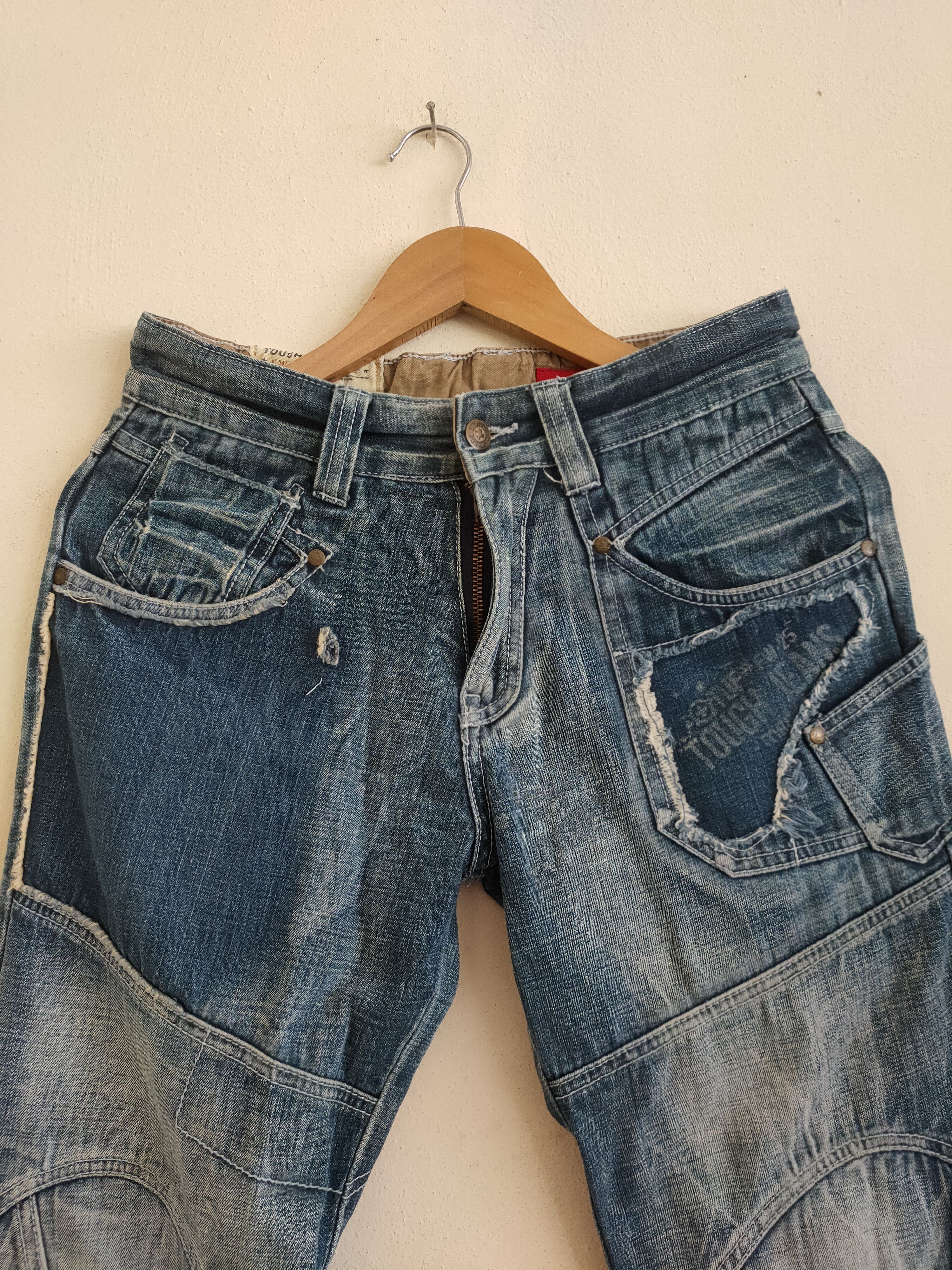 Japanese Brand × Vintage Special Design 🔥 Touch Jeans Smith Trade Mark Size US 29 - 3 Thumbnail